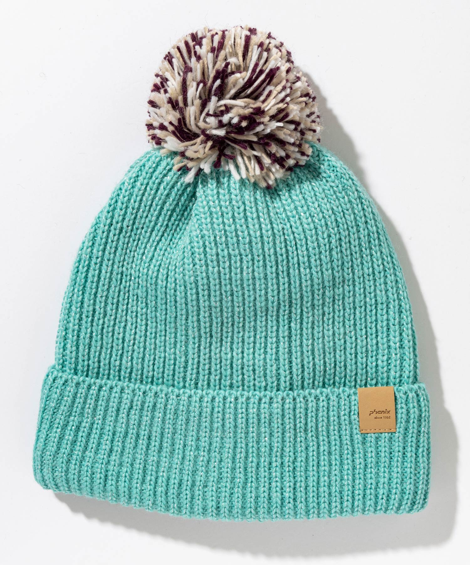 【WOMENS】 Mix Pompon Bright Watch Hat ミックスポンポンブライトニットハット /phenixスキーウェア 25AW