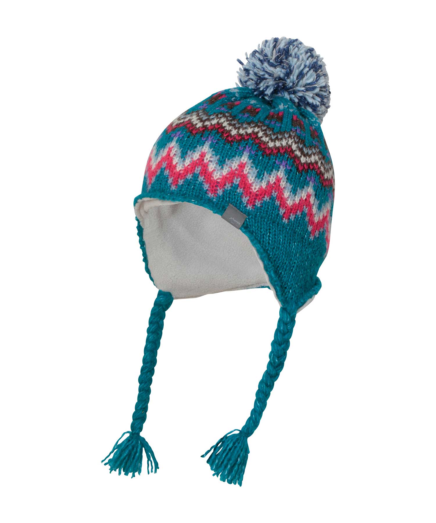 【KIDS/JUNIOR】子供用スキーウェア ニットキャップ Mix Border Junior Earflap Beanie / Jr ACC /phenixスキーウェア23AW