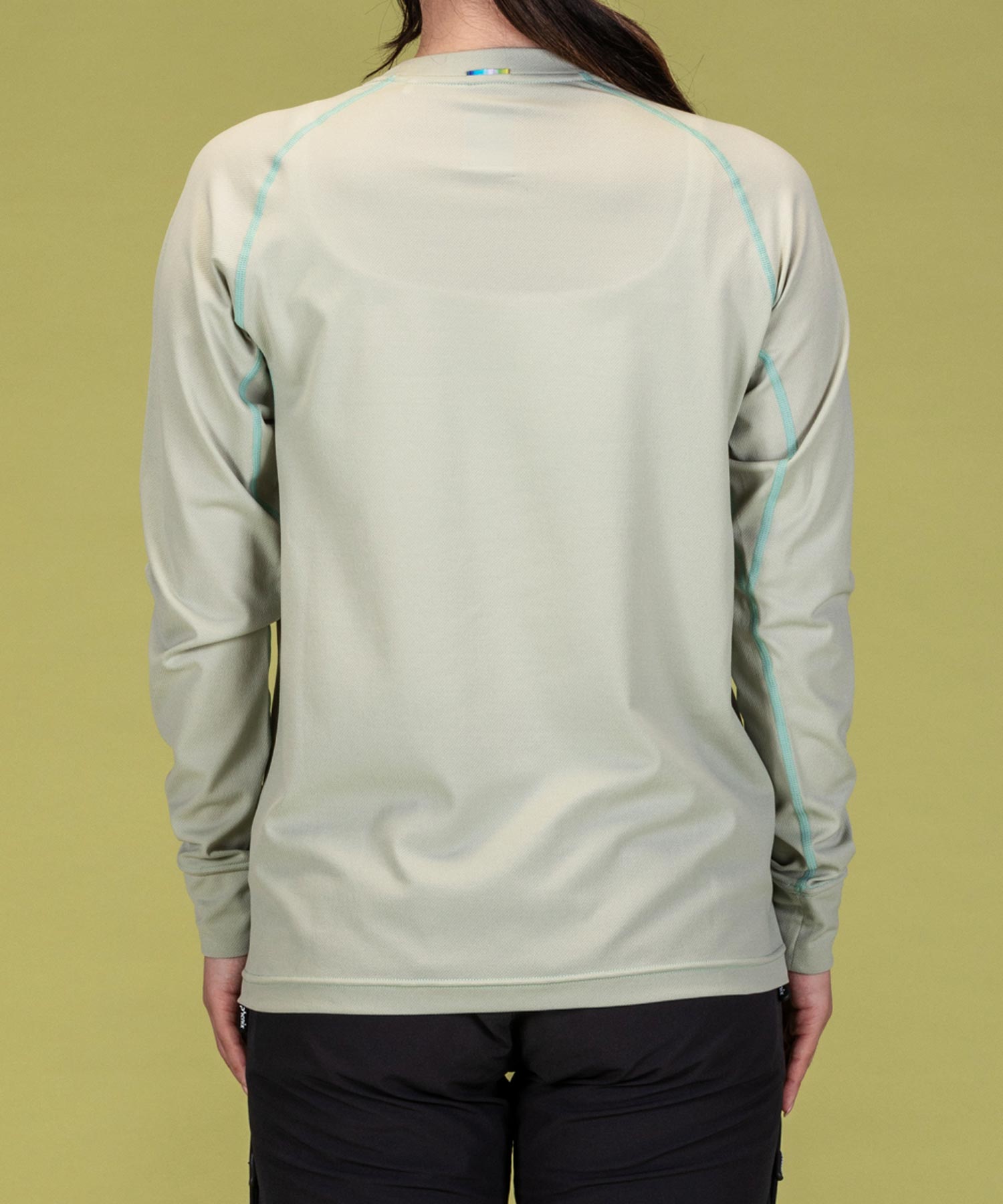 【WOMENS】クルーネック長袖Tシャツ レディースTシャツ 速乾 ストレッチ 快適 抗菌 防臭 ティーシャツ インナー /phenix outdoor(フェニックスアウトドア)