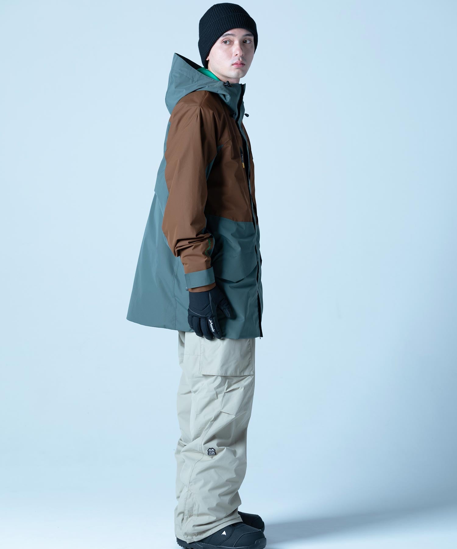 【MENS】フルジップジャケット INH FULL-ZIP JACKET / スノーボード・スキーウェア タウンウェア グリーン