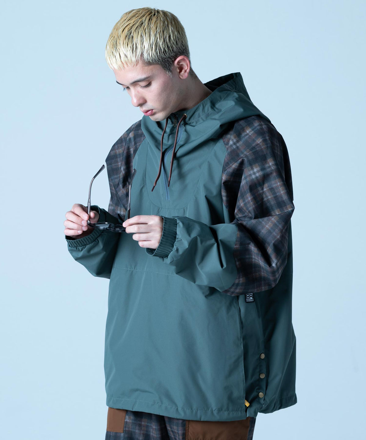 【MENS】プルオーバーアノラックジャケット VINTAGE ANORACK PULLOVER JACKET スノーボード・スキーウェア タウンウェア /inhabitant(インハビタント)