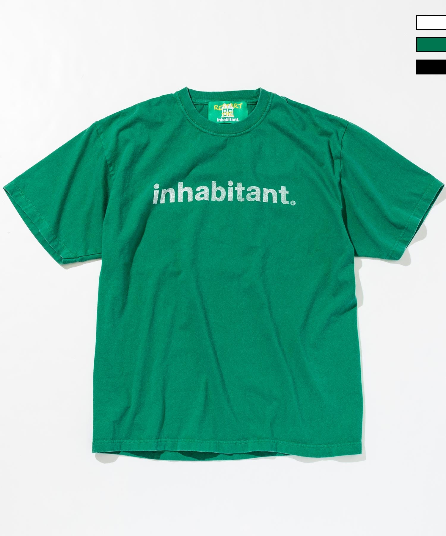 inhabitant 【MENS】Logo T-Shirt - phenix Online Store