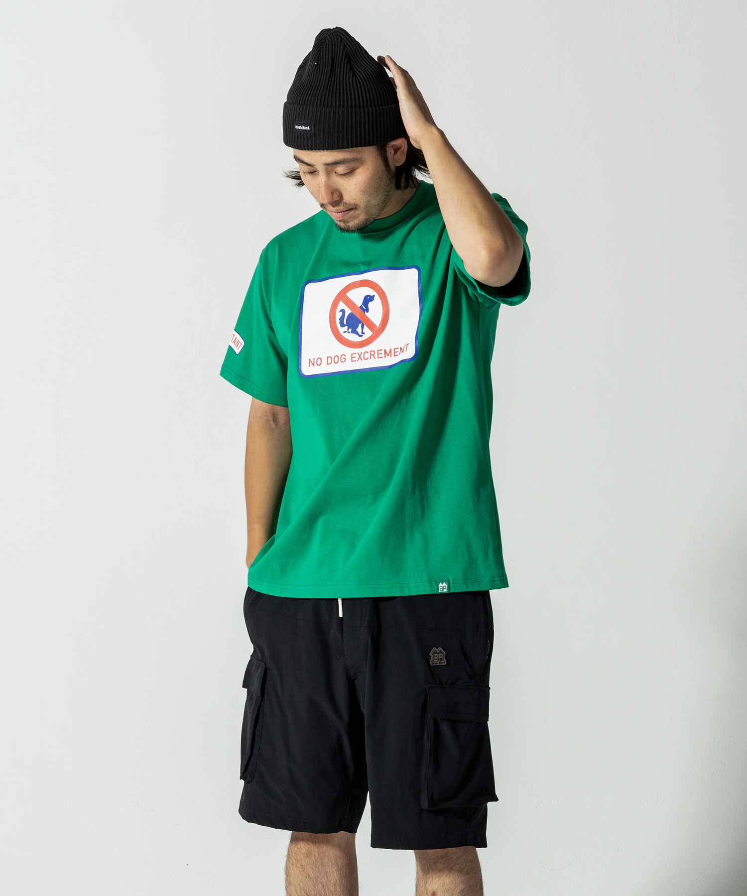 【MENS】Dog T-shirts リバイバルプリントTシャツ ドッグプリント カジュアルファッション サーフィン レジャー スケートボード inhabitant(インハビタント)