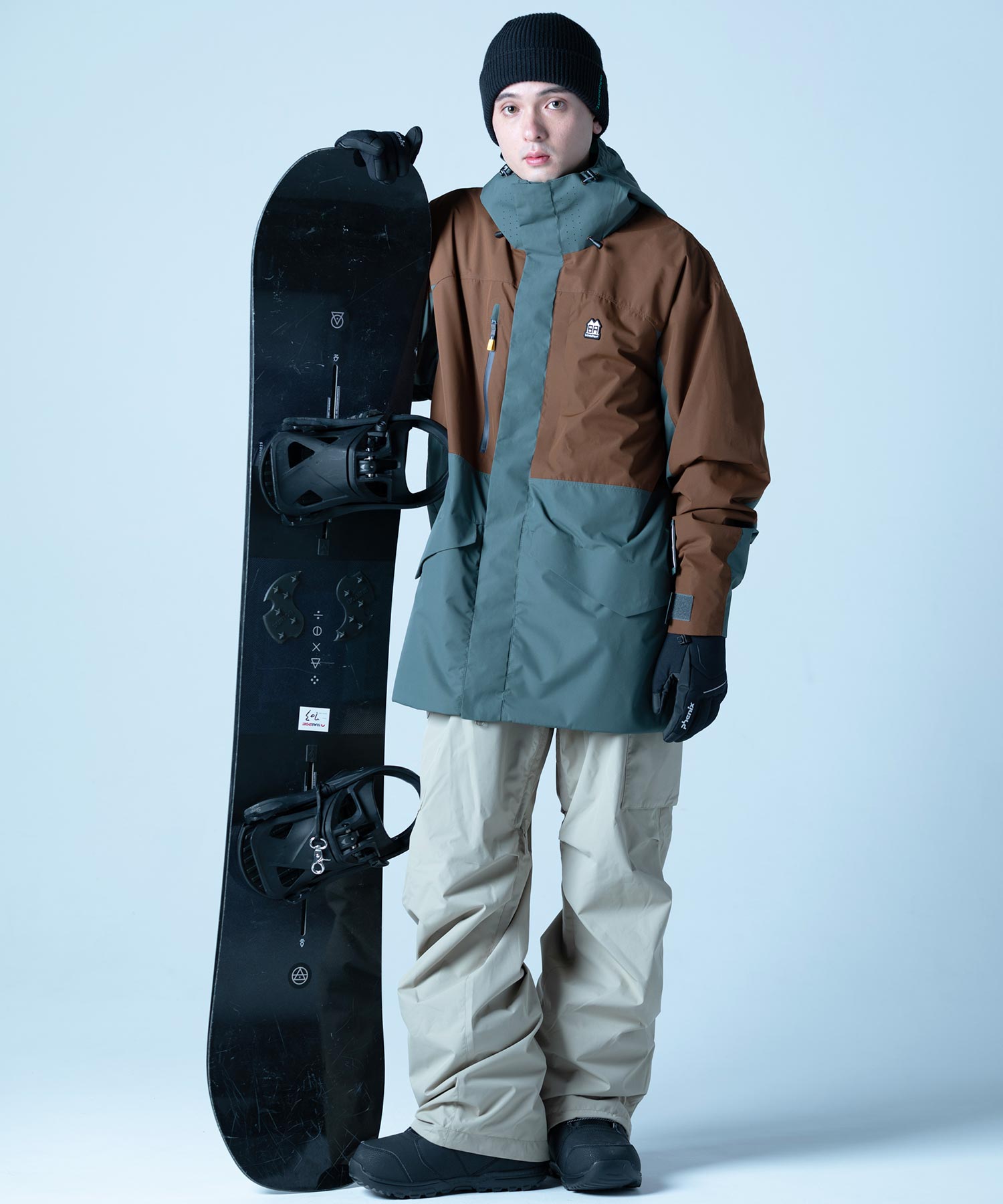 【MENS】フルジップジャケット INH FULL-ZIP JACKET / スノーボード・スキーウェア タウンウェア グリーン