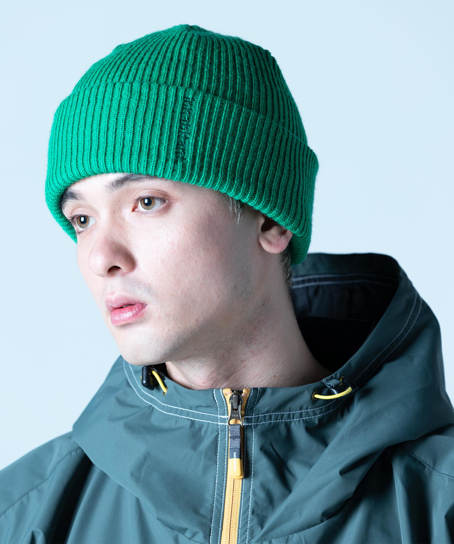 【MENS】ニットハット SKATER KNIT HAT グリーン