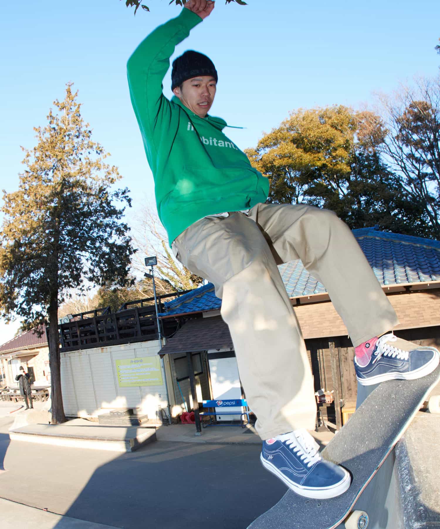 【MENS】コットンロゴフーディ VILLAGERS LOGO HOODIE