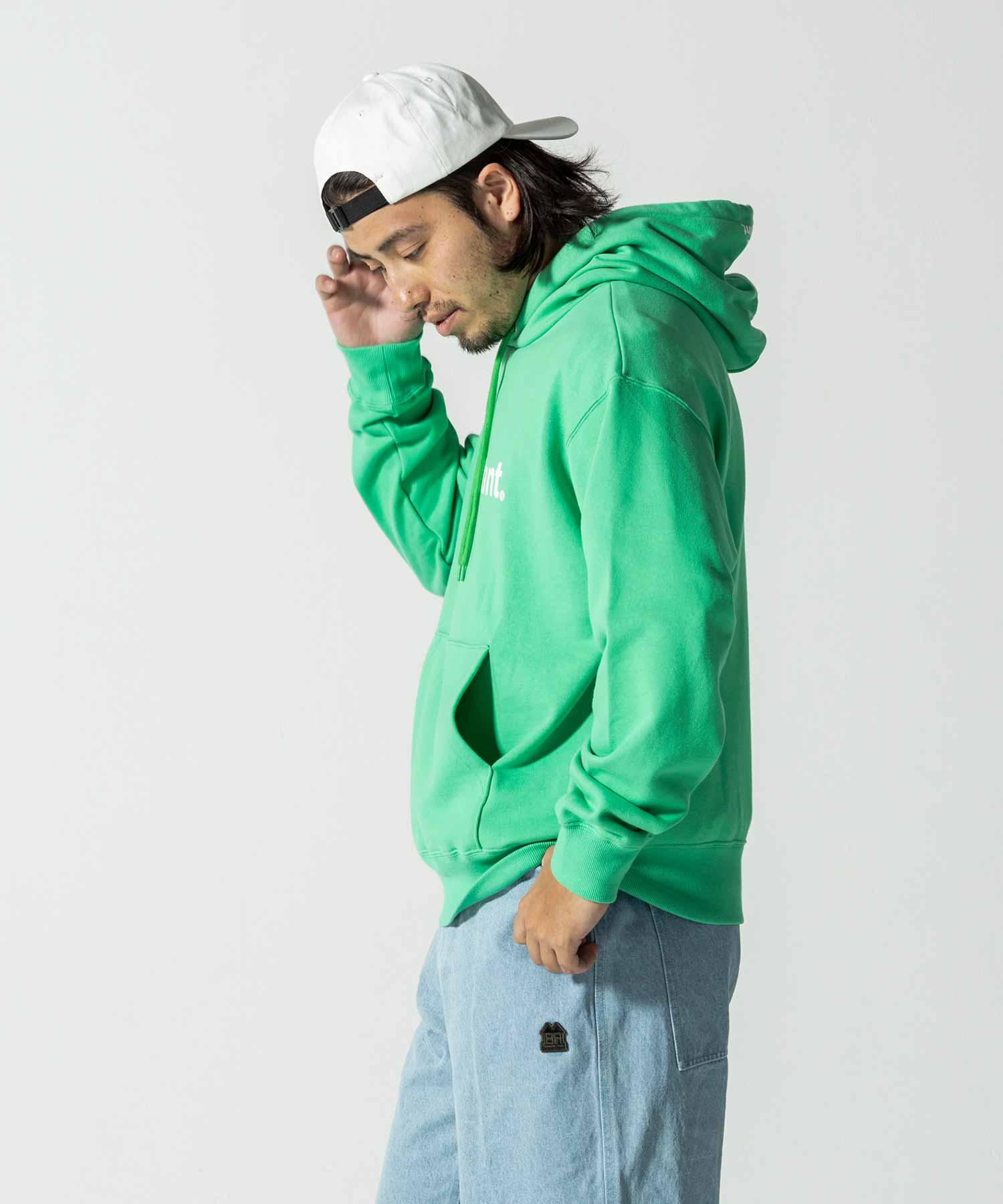 【MENS】Cotton Pile Pull Parka コットンパイルプルパーカ フーディ スウェット カジュアルファッション サーフィン レジャー スケートボード inhabitant(インハビタント)