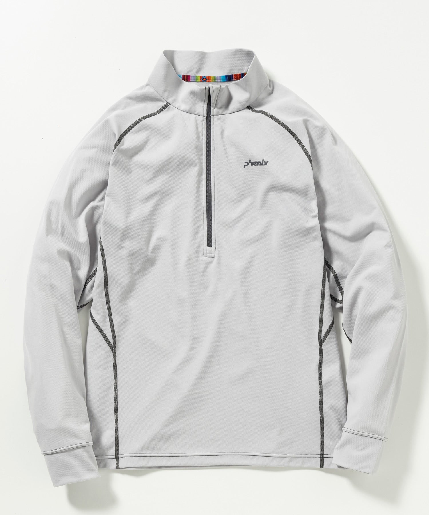 【MENS】HALF ZIP LONG SLEEVE T-SHIRTS ハーフジップ長袖Tシャツ / 速乾 ストレッチ 快適 抗菌 防臭 /phenix outdoor(フェニックスアウトドア)