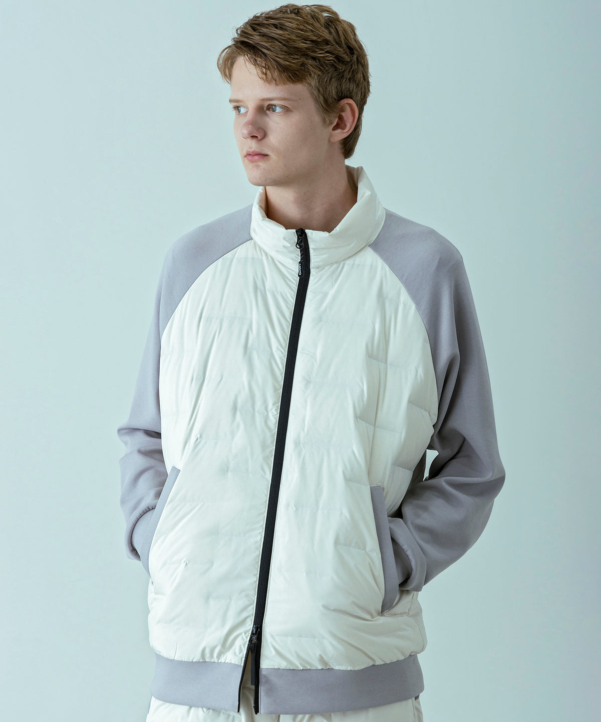 【MENS】HYBRID DOWN JACKET ハイブリッドダウンジャケット / +phenix(プラスフェニックス)