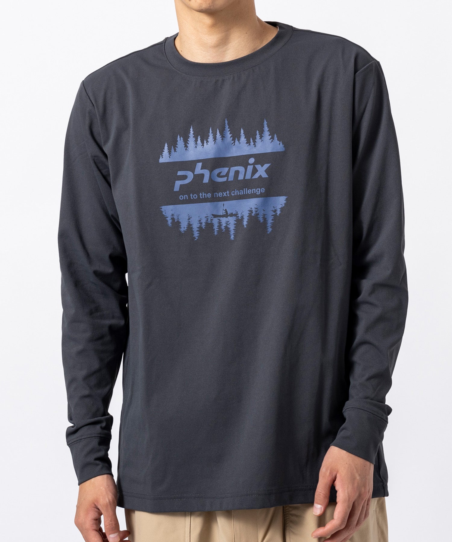 【MENS】PHENIX LONG SLEEVE T-SHIRT フェニックスロングスリーブTシャツ /phenix outdoor(フェニックスアウトドア)