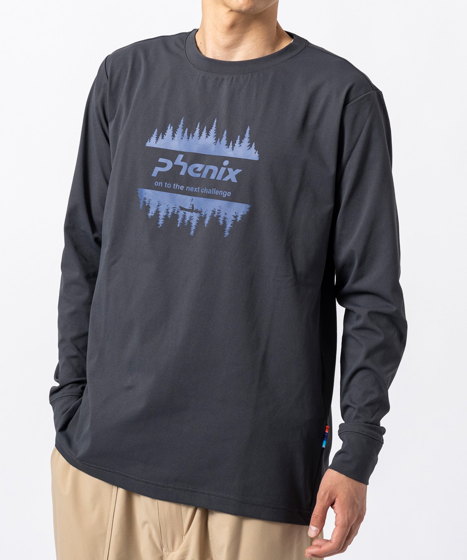 【MENS】PHENIX LONG SLEEVE T-SHIRT フェニックスロングスリーブTシャツ /phenix outdoor(フェニックスアウトドア)