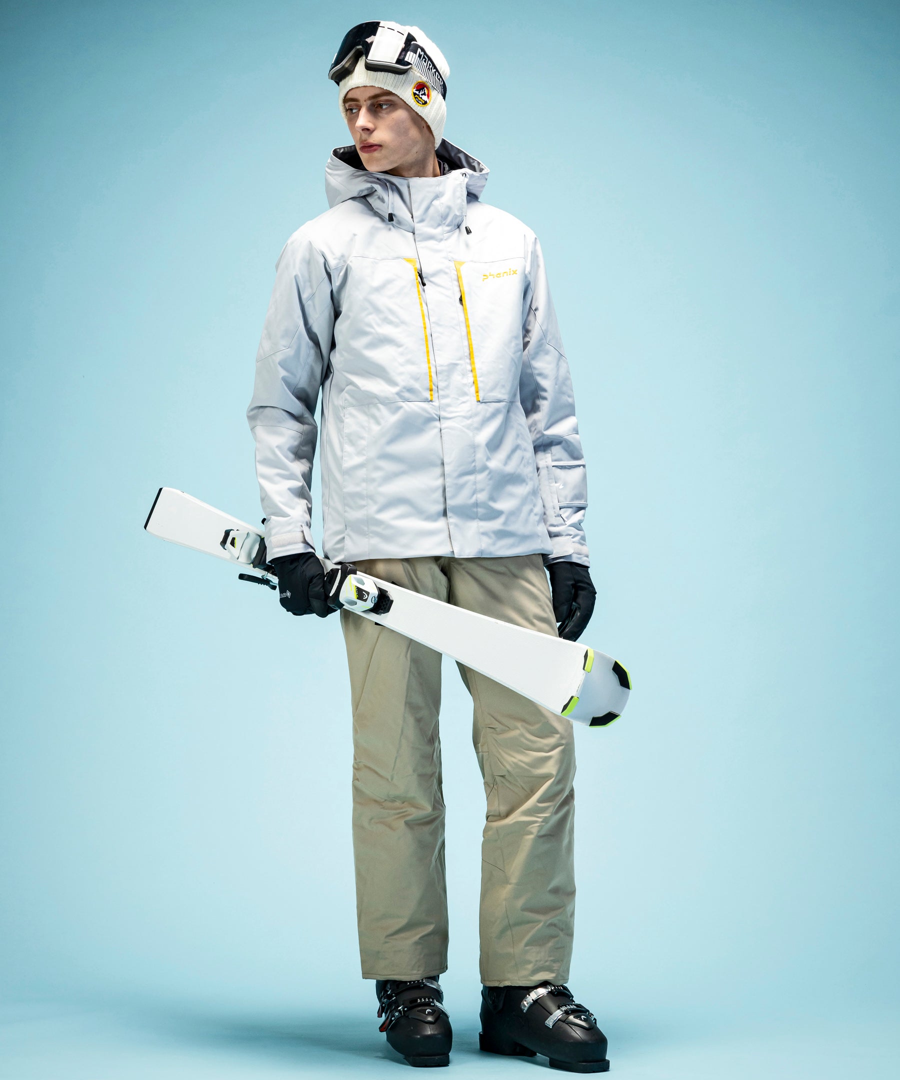 【MENS】Retro Future Two-piece スキーウェア アウター ジャケットとパンツの上下セット ツーピース / JAPAN /phenixスキーウェア23AW新作