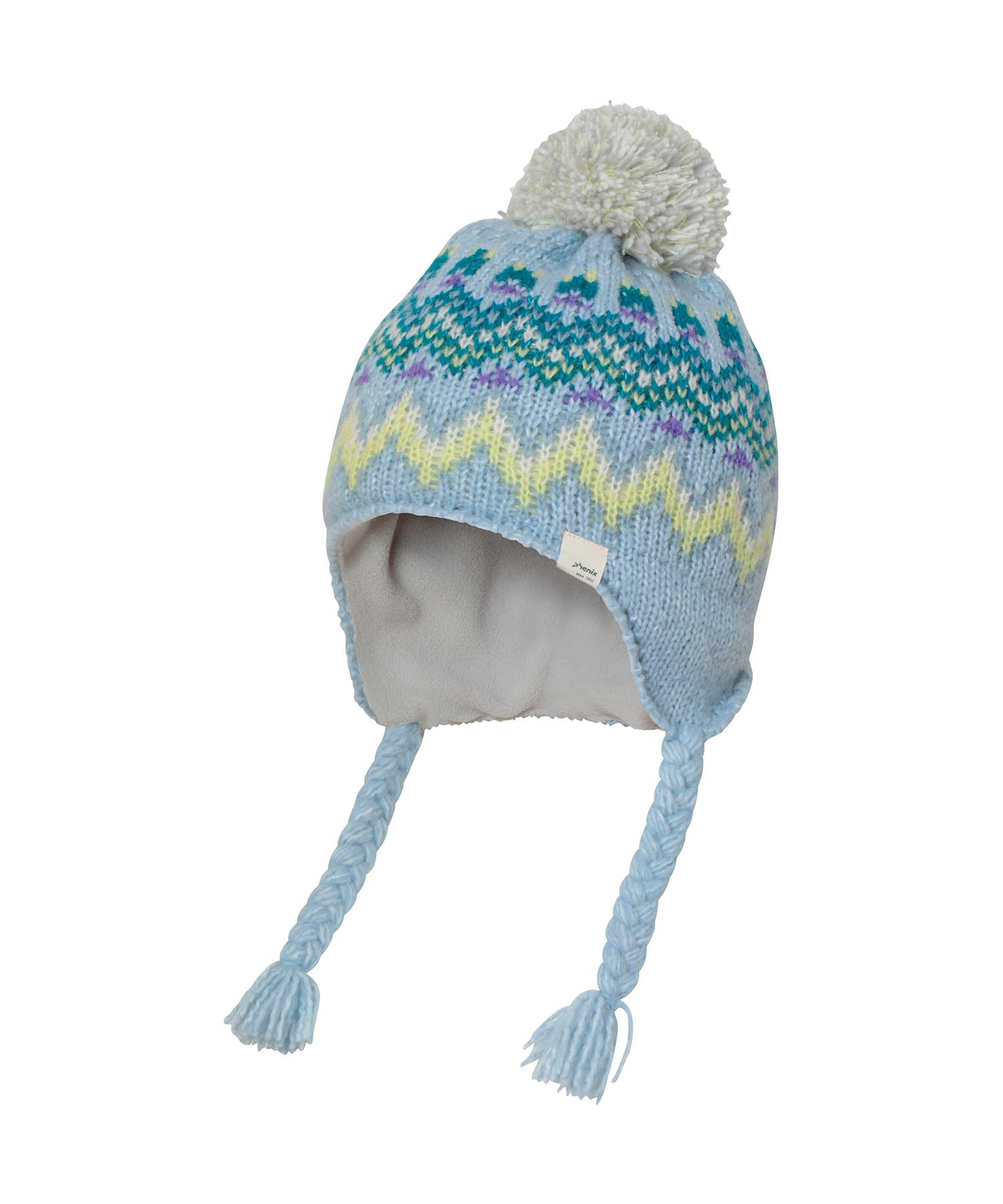 【KIDS/JUNIOR】子供用スキーウェア ニットキャップ Mix Border Junior Earflap Beanie / Jr ACC /phenixスキーウェア23AW