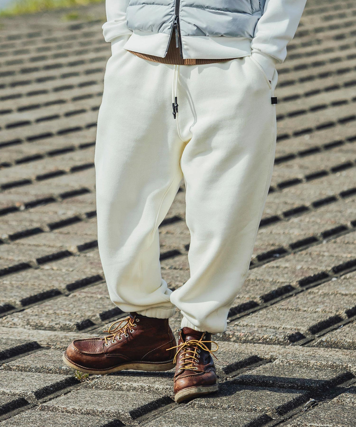 【MENS】FUNCTIONAL HEAVY WEIGHT SWEAT PANTS  ヘビーウェイト スウェットパンツ 蓄熱保温 +phenix(プラスフェニックス)