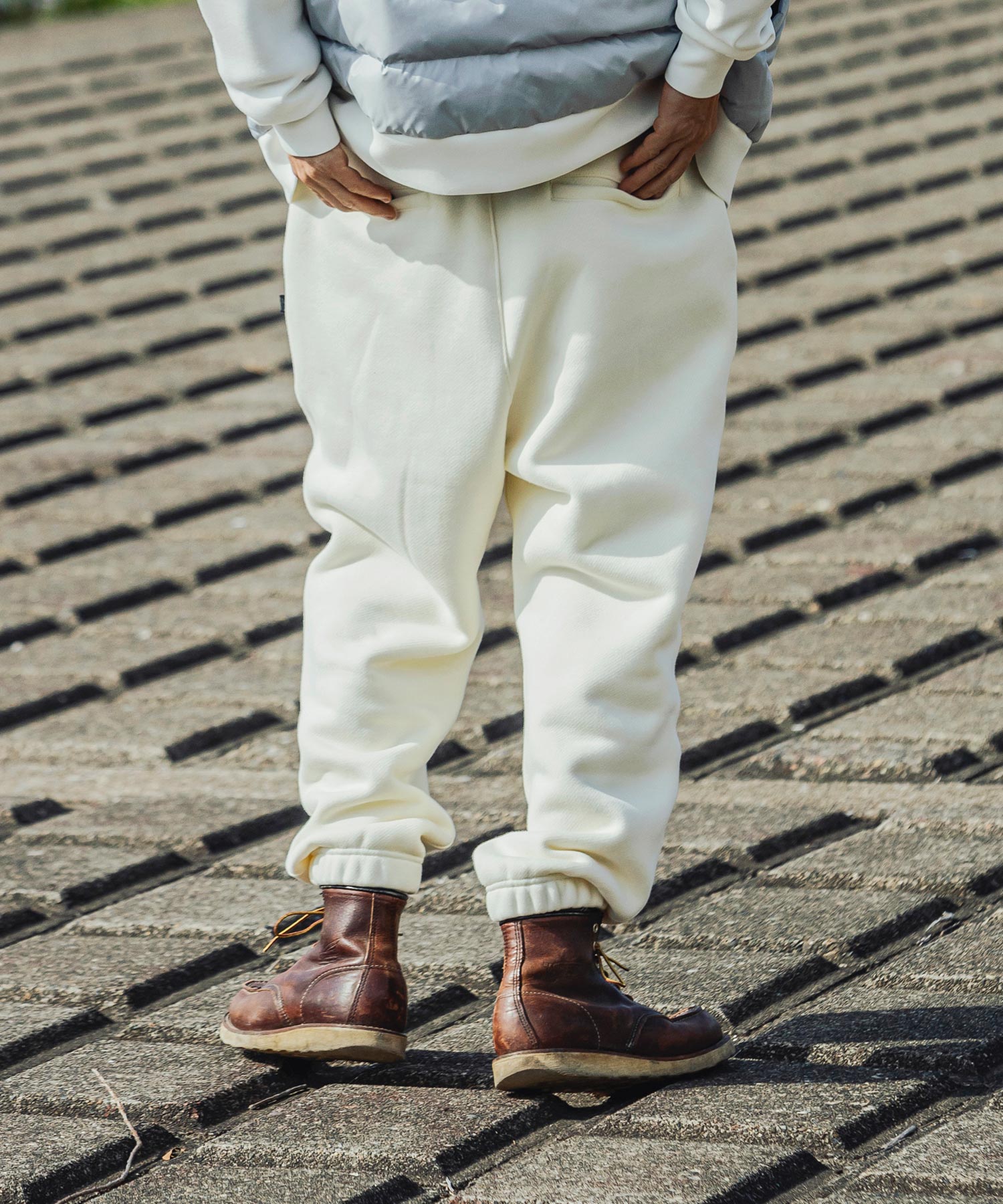 【MENS】FUNCTIONAL HEAVY WEIGHT SWEAT PANTS ヘビーウェイト スウェットパンツ 蓄熱保温 +phenix(プラスフェニックス)