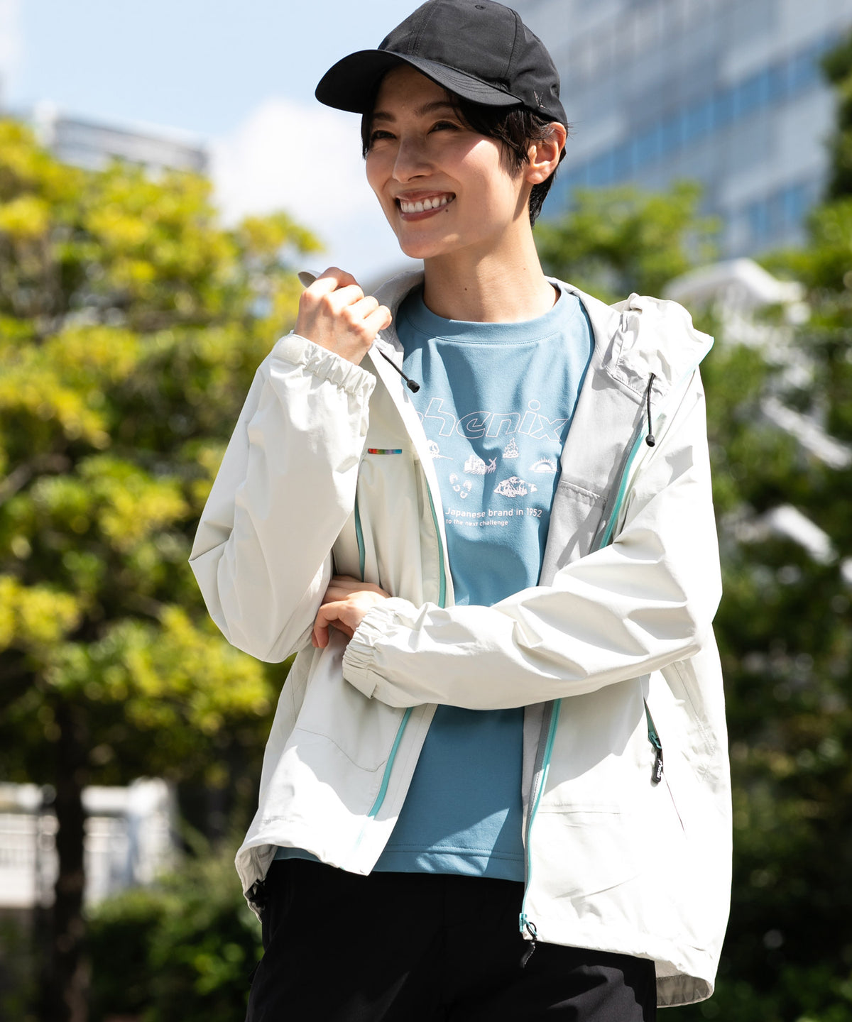 【WOMENS】DWR LIGHT MOUNTAIN PARKER DWR ライトマウンテンパーカー / 撥水・耐水 ストレッチ 快適 /phenix outdoor(フェニックスアウトドア)