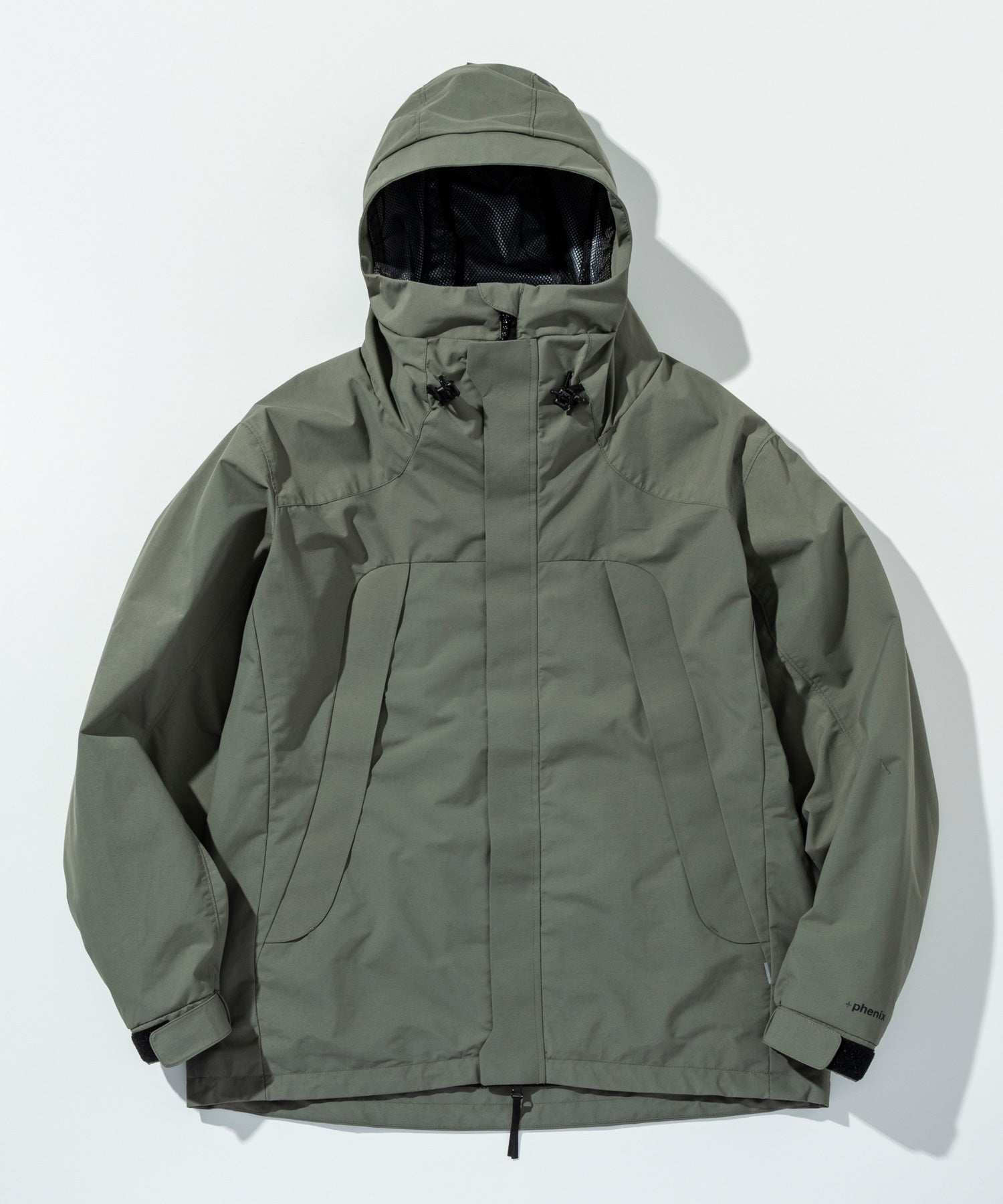 【MENS】FUSED FLAP JACKET フューズドフラップジャケット / WINDSTOPPER(R) プロダクト by GORE TEX LABS / +phenix(プラスフェニックス)