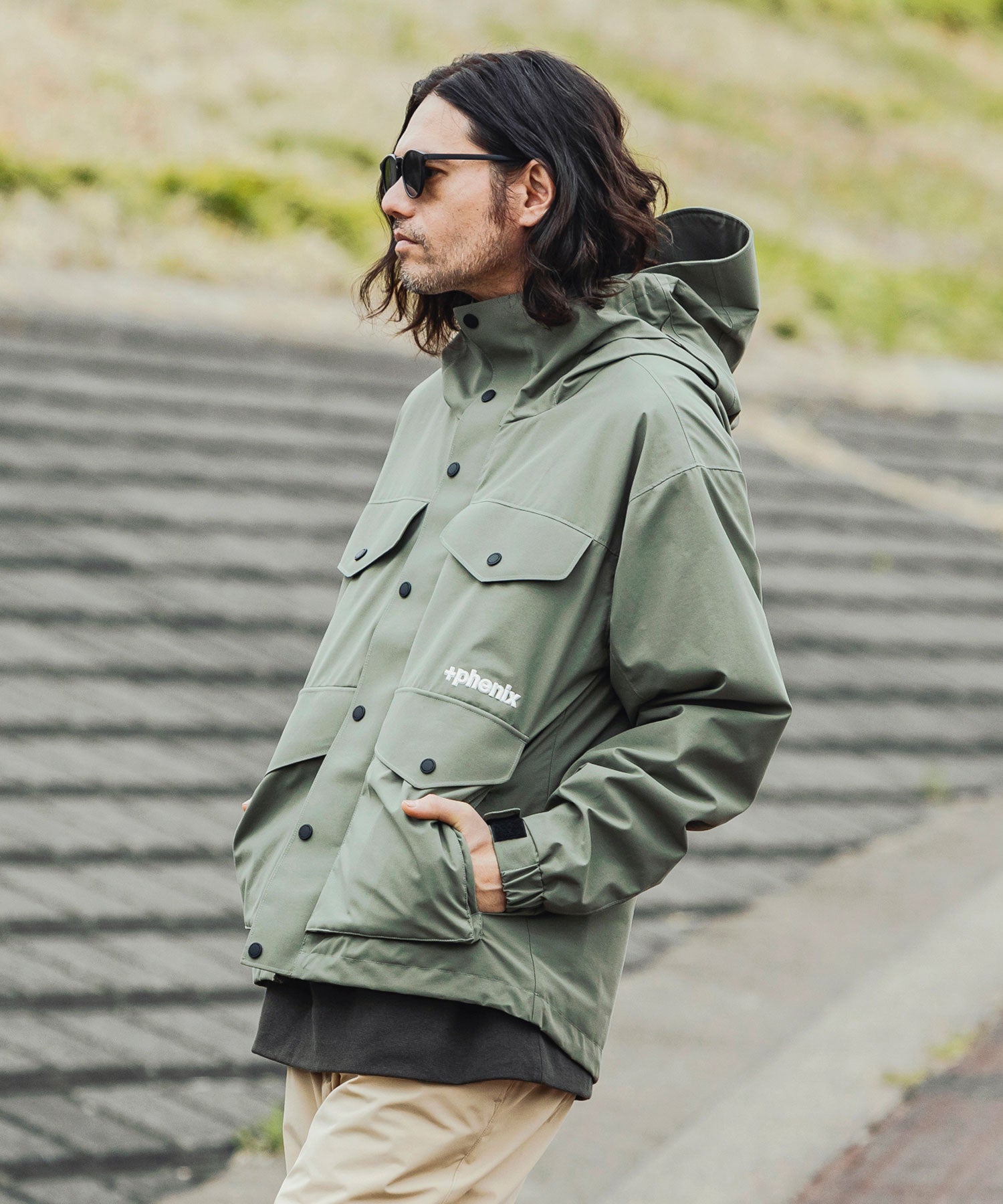 【MENS】MOUNTAIN HEAVY DUTY JACKET マウンテン ヘビーデューティー ジャケット ウィンドストッパー / WINDSTOPPER(R) プロダクト by GORE TEX LABS +phenix(プラスフェニックス)