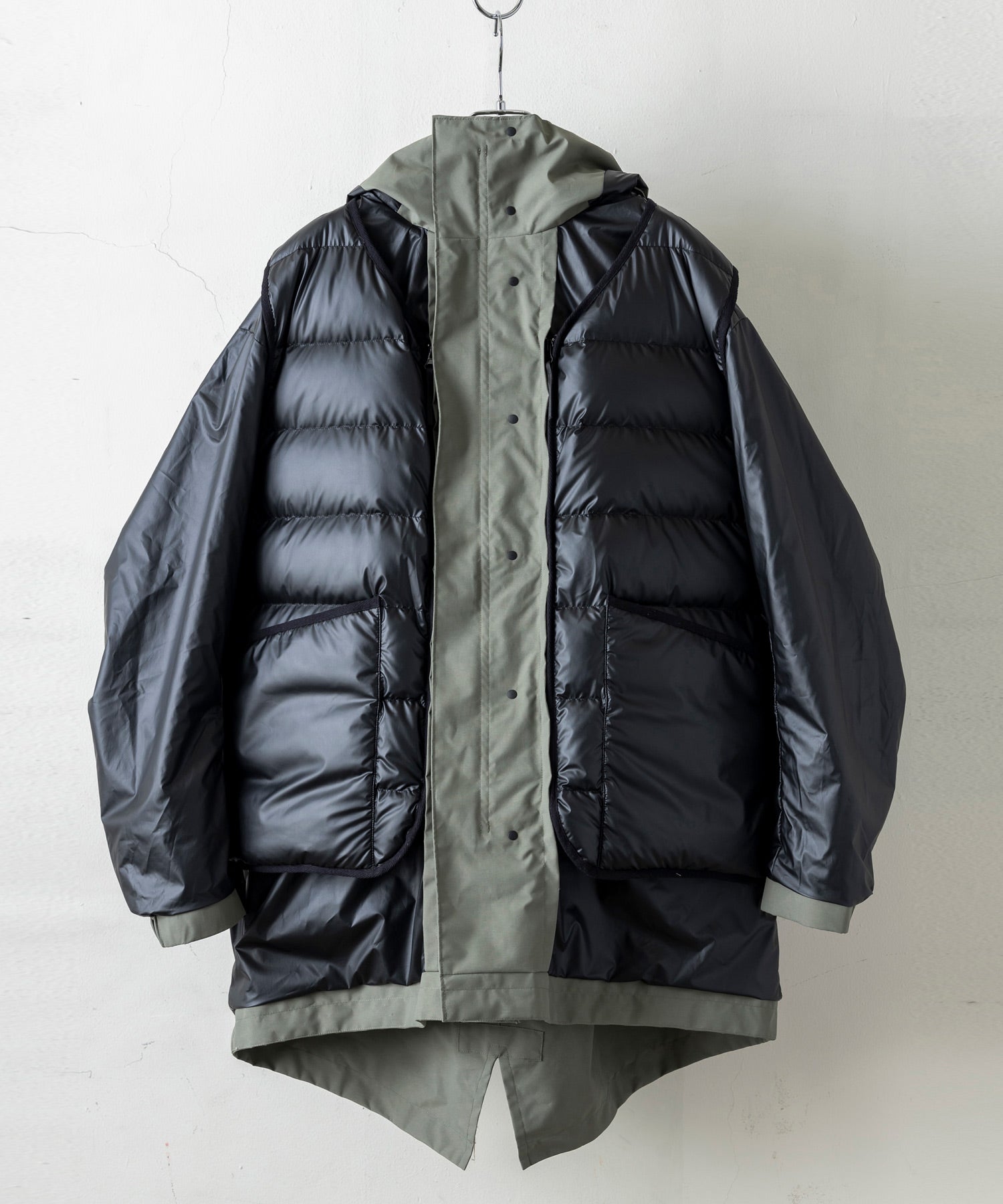 【MENS】MODS DOWN COAT モッズダウンコート / WINDSTOPPER(R) プロダクト by GORE TEX LABS +phenix(プラスフェニックス)