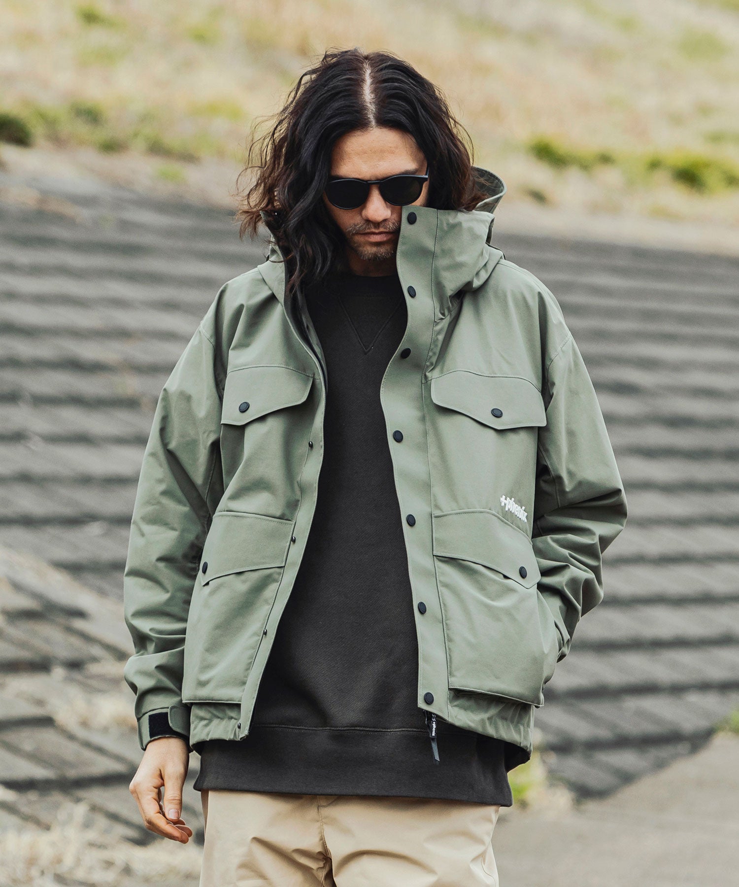 【MENS】MOUNTAIN HEAVY DUTY JACKET マウンテン ヘビーデューティー ジャケット ウィンドストッパー / WINDSTOPPER(R) プロダクト by GORE TEX LABS +phenix(プラスフェニックス)