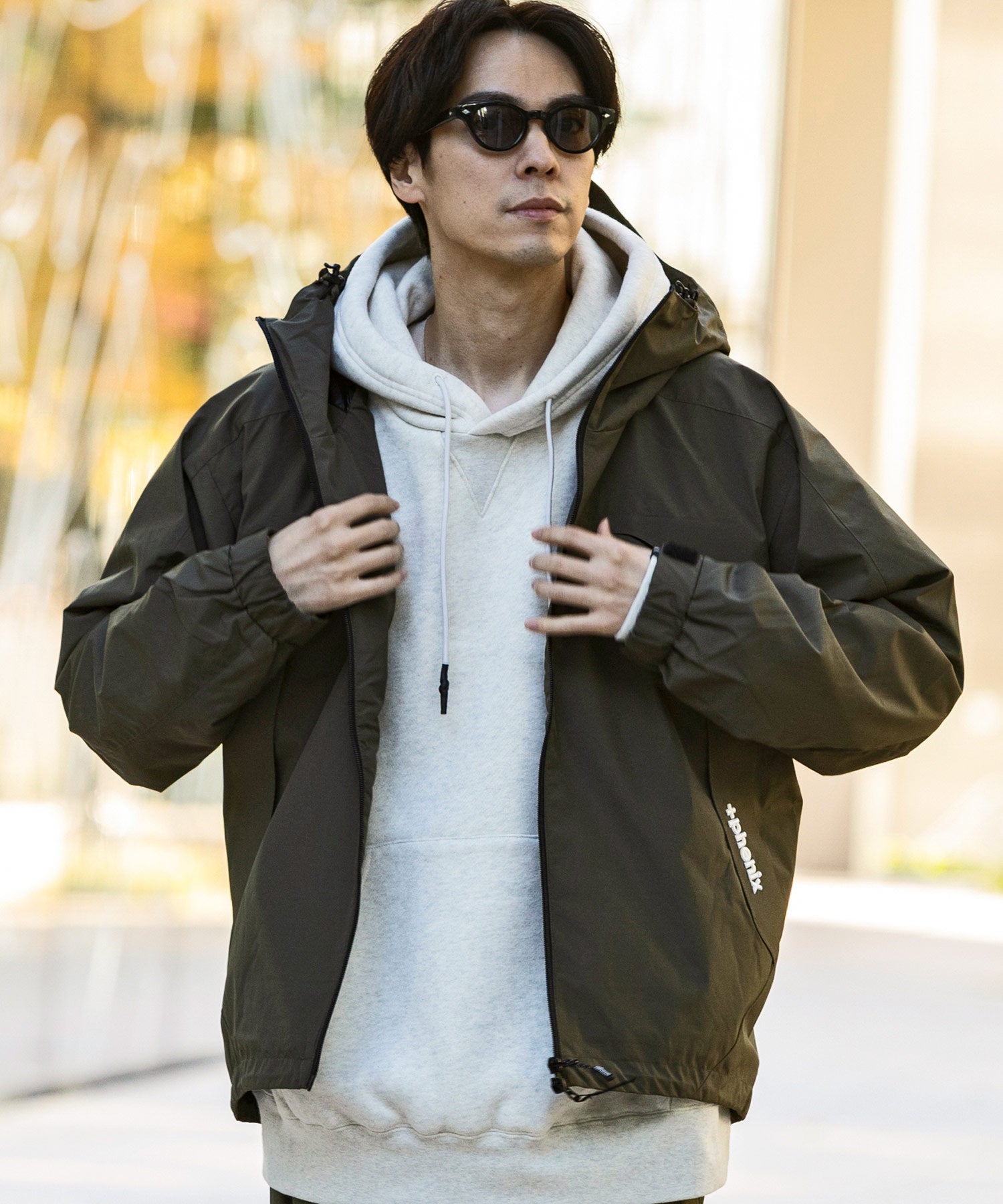 【MENS】MOUNTAIN LIGHT JACKET マウンテン ライト ジャケット ウィンドストッパー / WINDSTOPPER(R) プロダクト by GORE TEX LABS +phenix(プラスフェニックス)