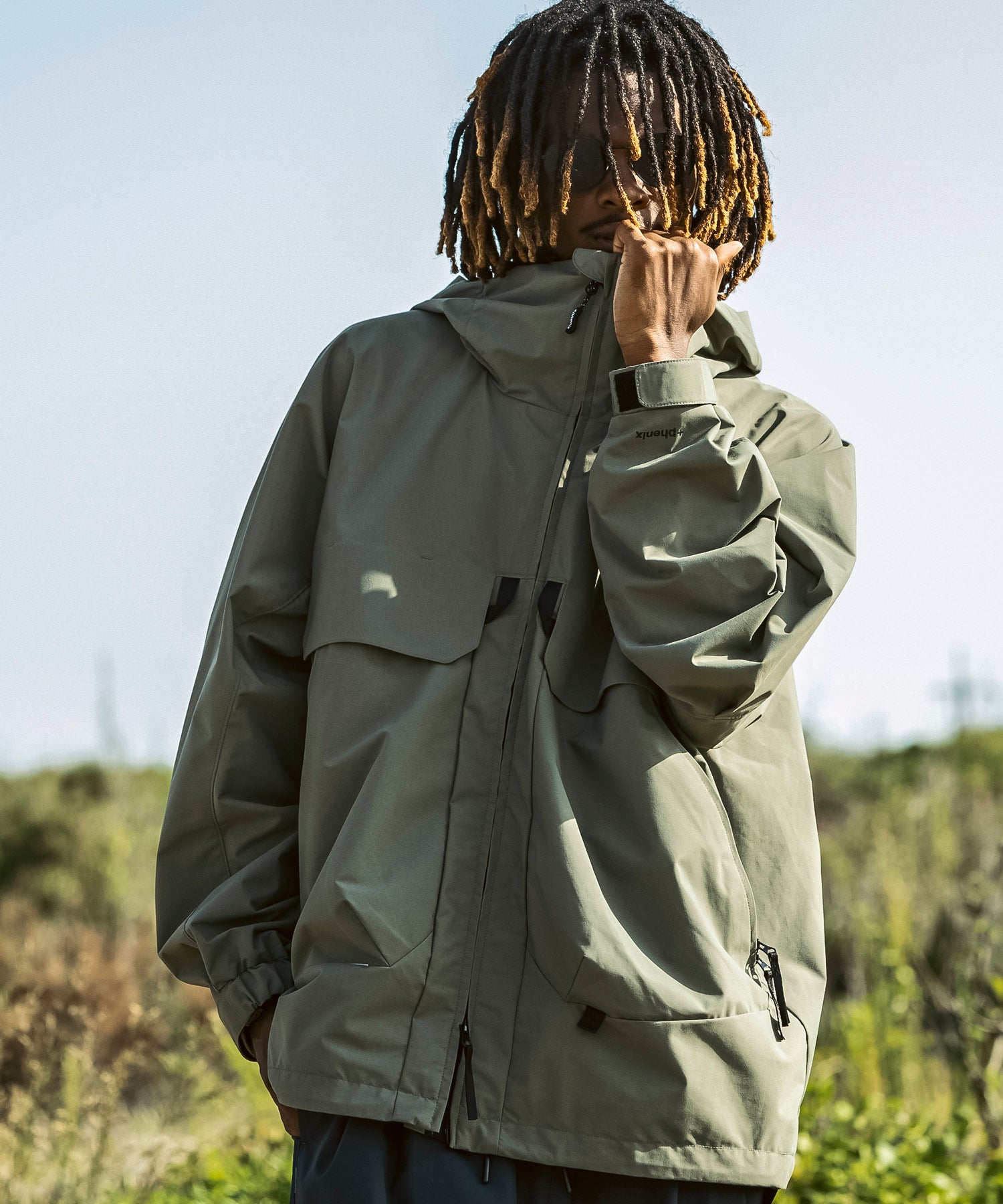 【MENS】FISHERMANS JACKET フィッシャーマンズジャケット / WINDSTOPPER(R) プロダクト by GORE TEX LABS / +phenix(プラスフェニックス)