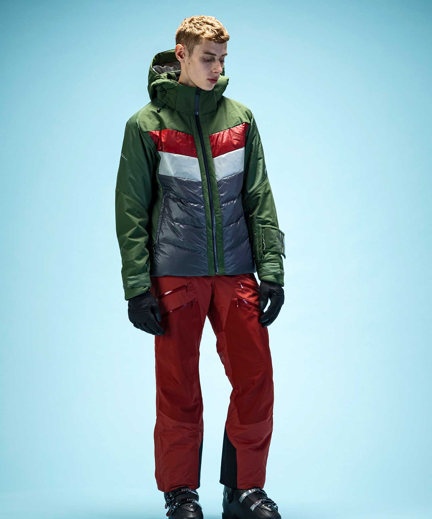 【MENS】スキーウェア アウタージャケット トップス De Lorean Racing Jacket / FORMULA /phenixスキーウェア 23AW