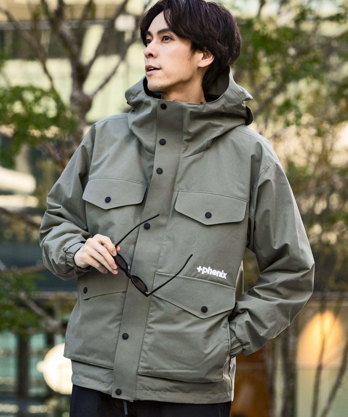 【MENS】MOUNTAIN HEAVY DUTY JACKET マウンテン ヘビーデューティー ジャケット ウィンドストッパー / WINDSTOPPER(R) プロダクト by GORE TEX LABS +phenix(プラスフェニックス)