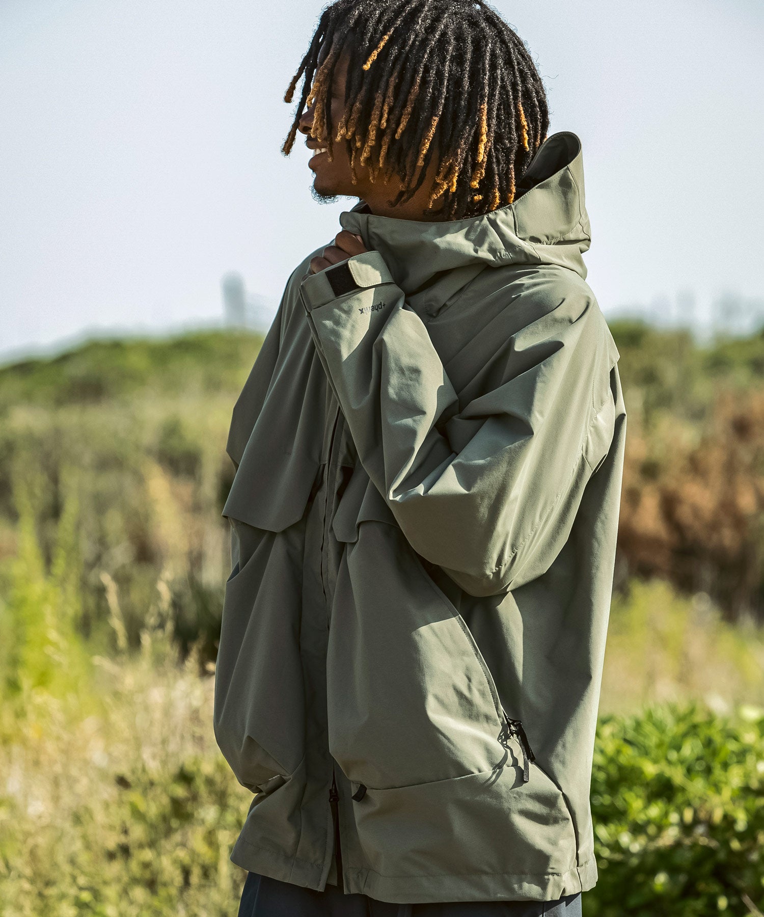 【MENS】FISHERMANS JACKET フィッシャーマンズジャケット / WINDSTOPPER(R) プロダクト by GORE TEX LABS / +phenix(プラスフェニックス)