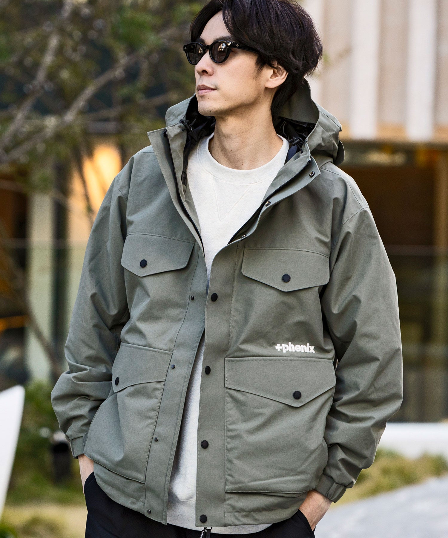 【MENS】MOUNTAIN HEAVY DUTY JACKET マウンテン ヘビーデューティー ジャケット ウィンドストッパー / WINDSTOPPER(R) プロダクト by GORE TEX LABS +phenix(プラスフェニックス)