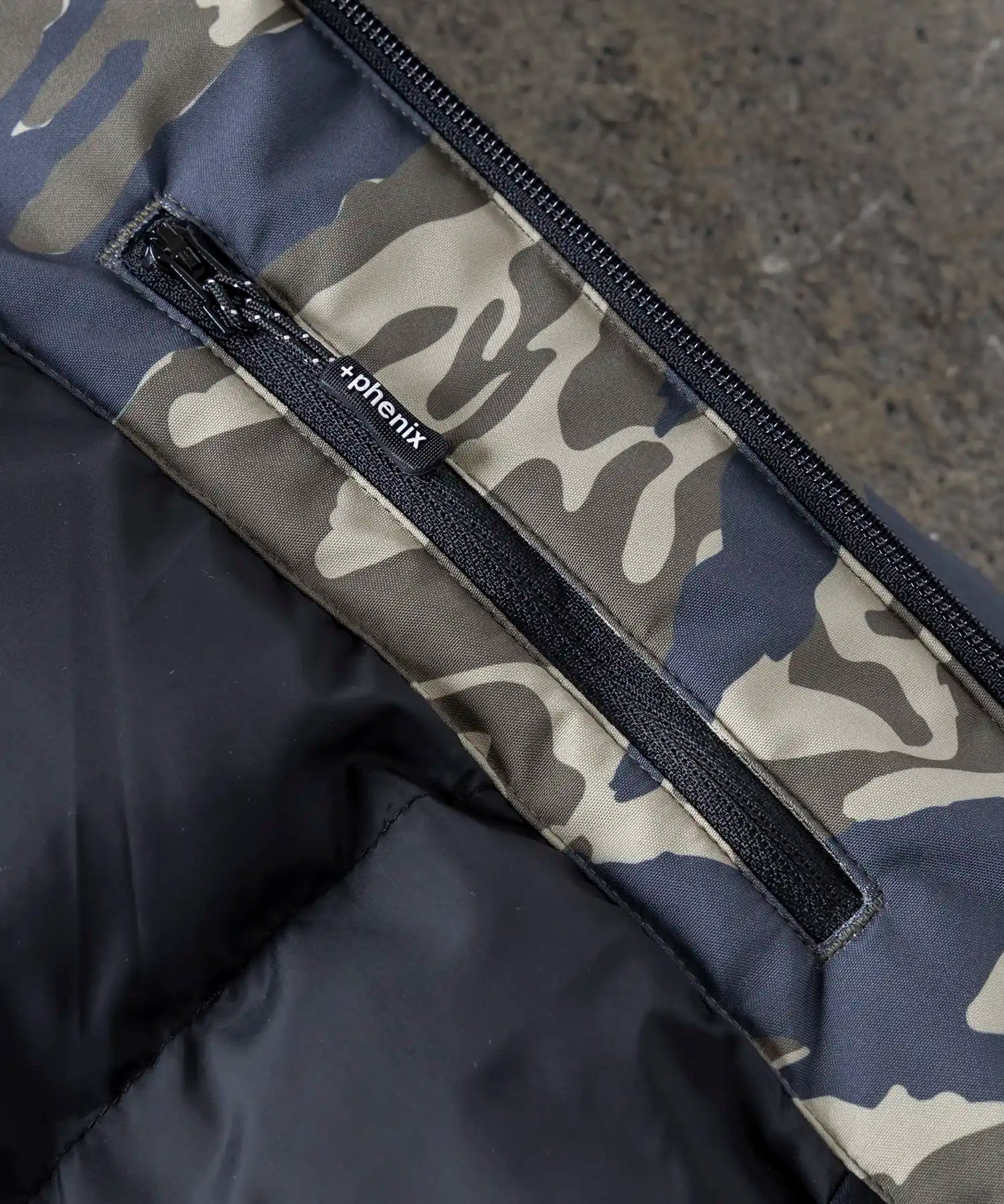 【MENS】ゴアテックスダウンジャケット GORE DOWN BOMBER JACKET / WINDSTOPPER(R) プロダクト by GORE TEX LABS ゴアテックスウェア テックウェア アーバンアウトドア 高機能ウェア +phenix(プラスフェニックス)