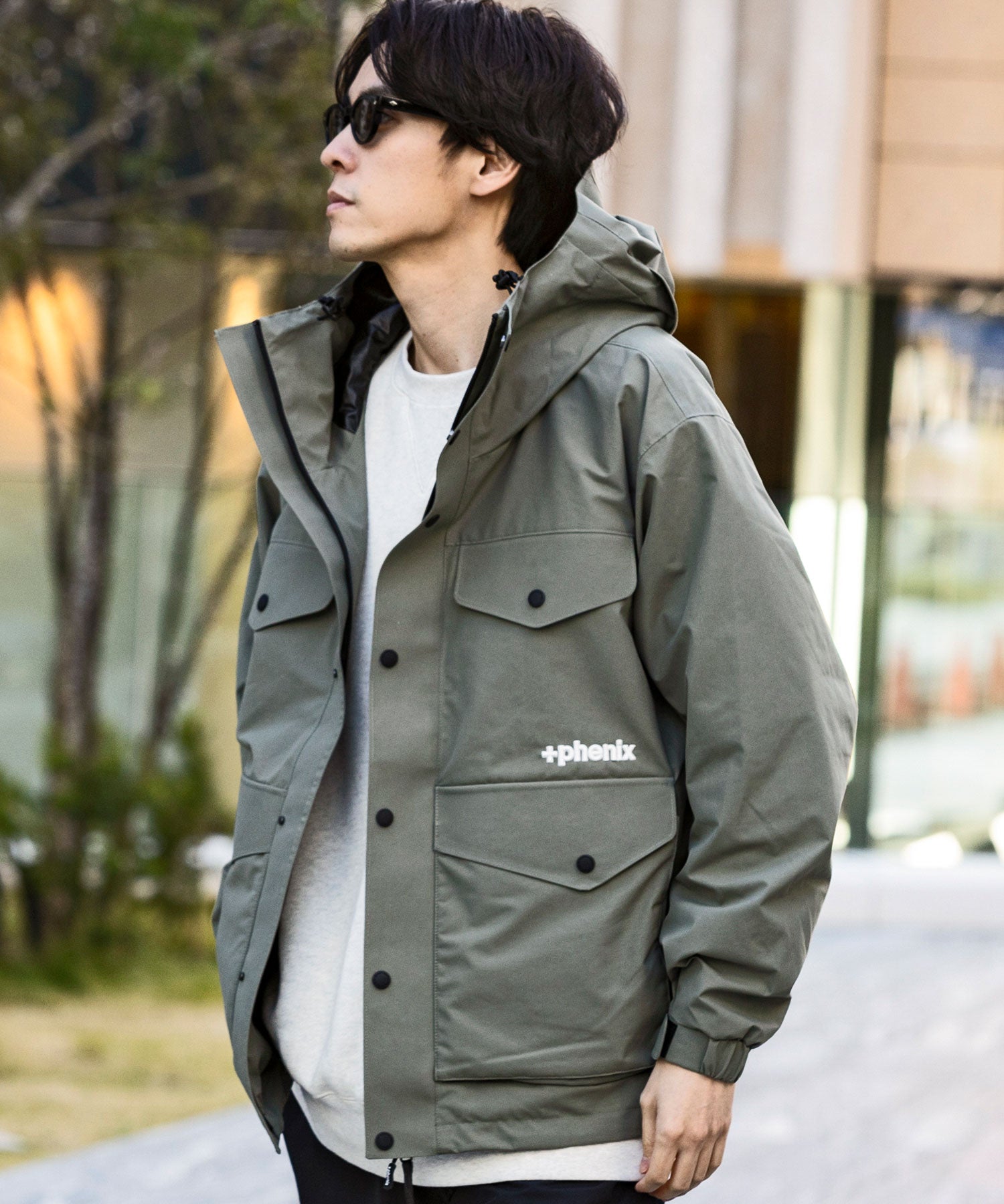 【MENS】MOUNTAIN HEAVY DUTY JACKET マウンテン ヘビーデューティー ジャケット ウィンドストッパー / WINDSTOPPER(R) プロダクト by GORE TEX LABS +phenix(プラスフェニックス)