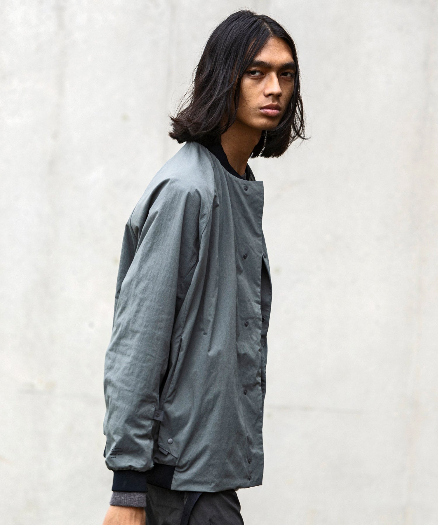 【MENS】Crank Jacket KAR クランクジャケット オーバーサイズ メンズジャケット 大容量ポケット テックウェア / karu-stretch taffeta II / アルクフェニックス