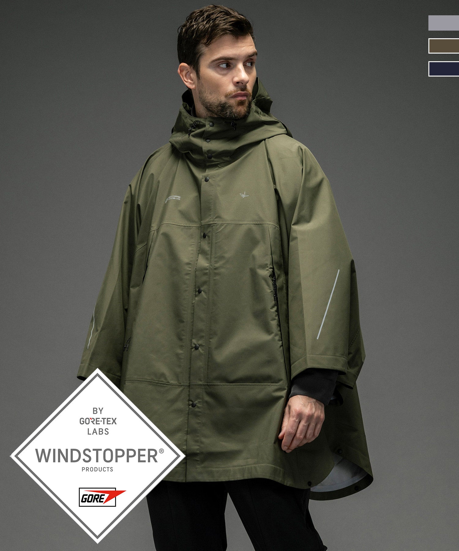 UTILITY PONCHO ユーティリティポンチョ / WINDSTOPPER プロダクト by