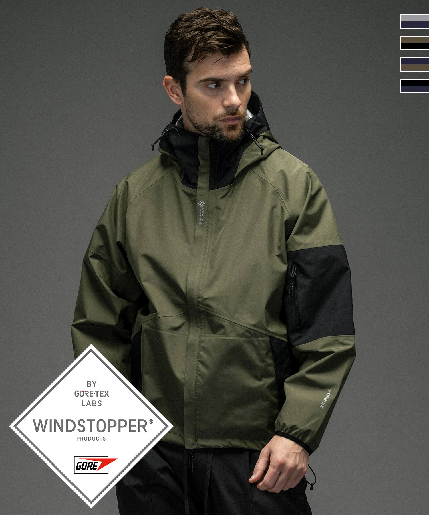 COLOR BLOCK PARKA カラーブロックパーカー / WINDSTOPPER プロダクト