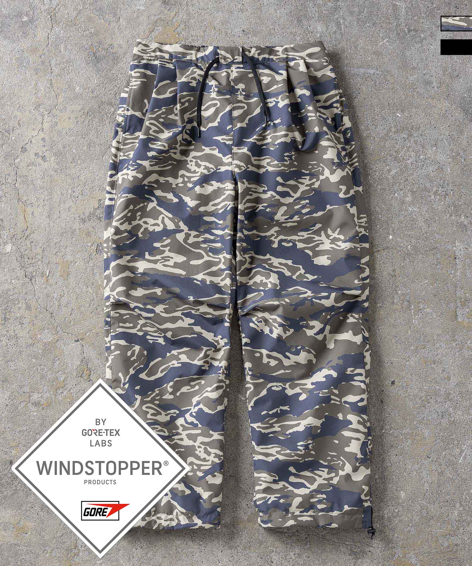 【MENS】ゴアテックスロングパンツ GORE WEATHER PROOF OVER PANTS / WINDSTOPPER(R) プロダクト by GORE TEX LABS ゴアテックスウェア