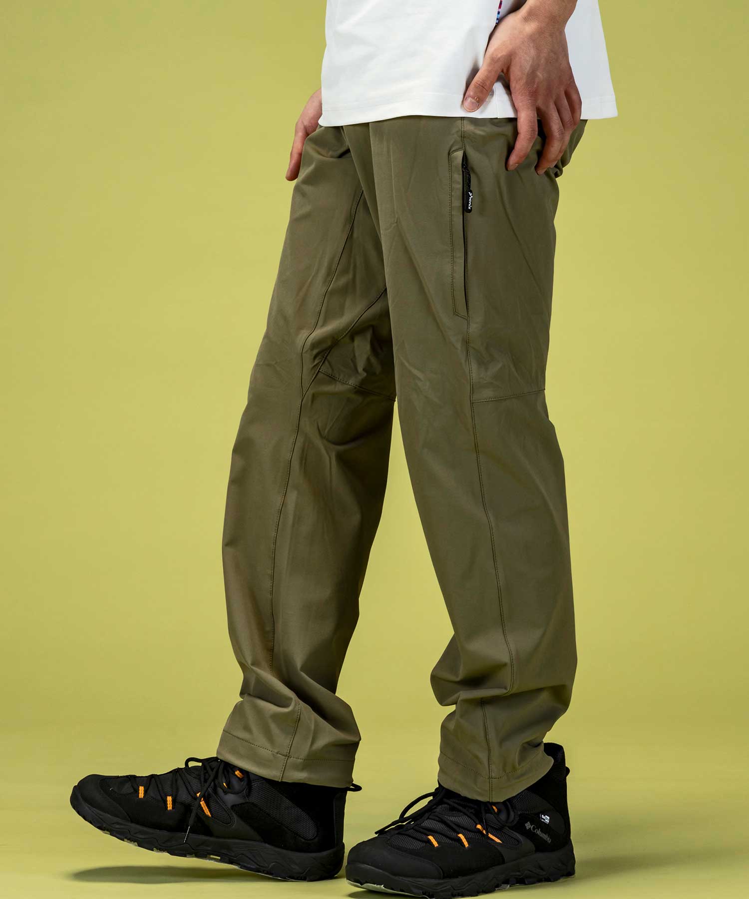 【MENS】メンズAlertPants（アラートパンツ） スタンダードフィット トレッキングパンツ アウトドア ハイキング 登山 ストレッチ 撥水 美脚/phenix outdoor(フェニックスアウトドア)