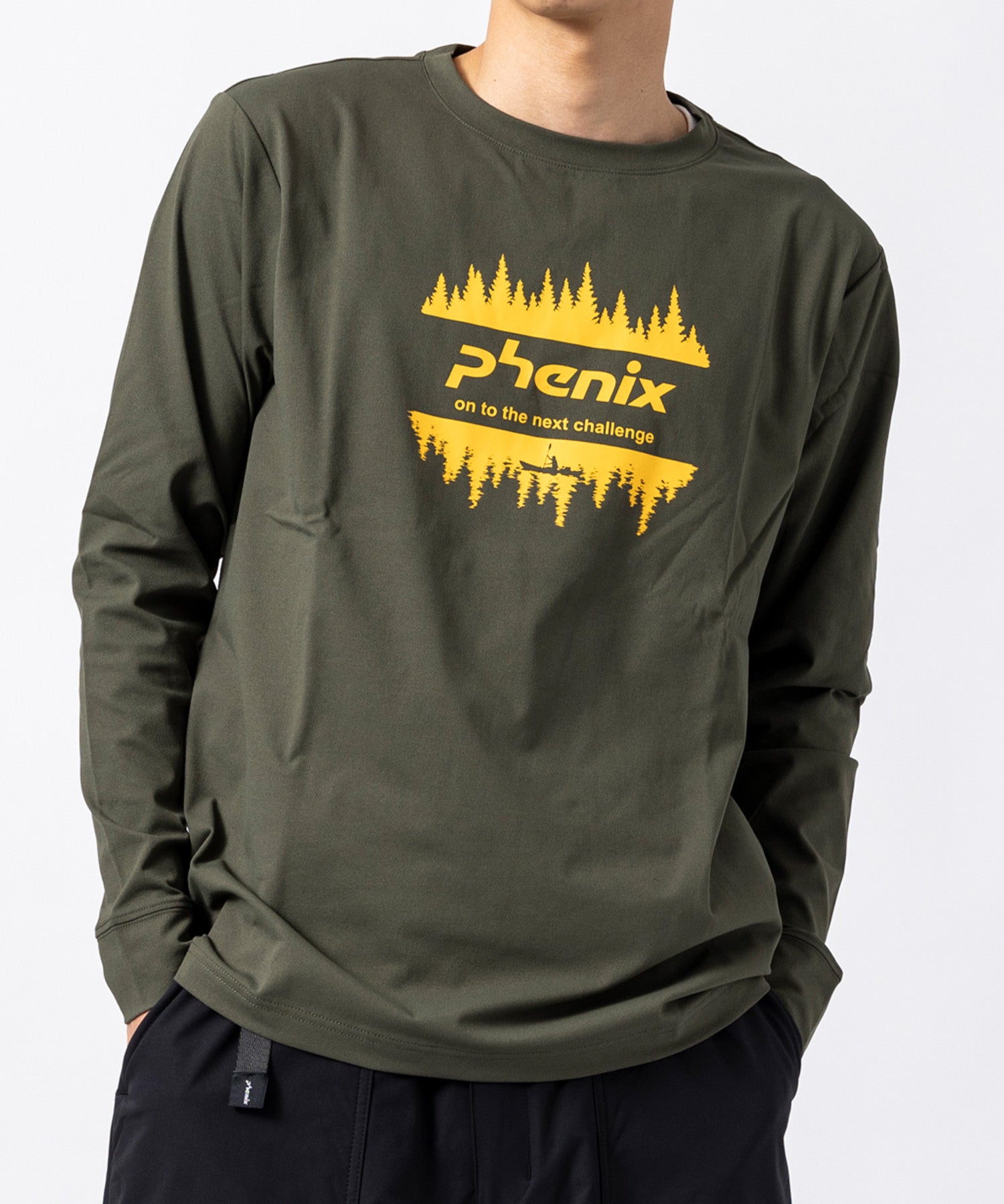 【MENS】PHENIX LONG SLEEVE T-SHIRT フェニックスロングスリーブTシャツ /phenix outdoor(フェニックスアウトドア)