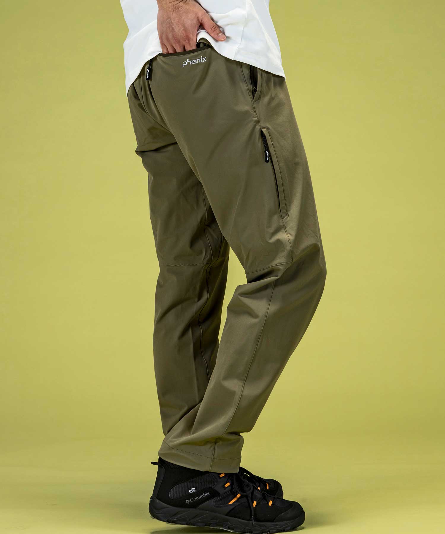 【MENS】メンズAlertPants(アラートパンツ) スタンダードフィット トレッキングパンツ アウトドア ハイキング 登山 ストレッチ 撥水 美脚/phenix outdoor(フェニックスアウトドア)