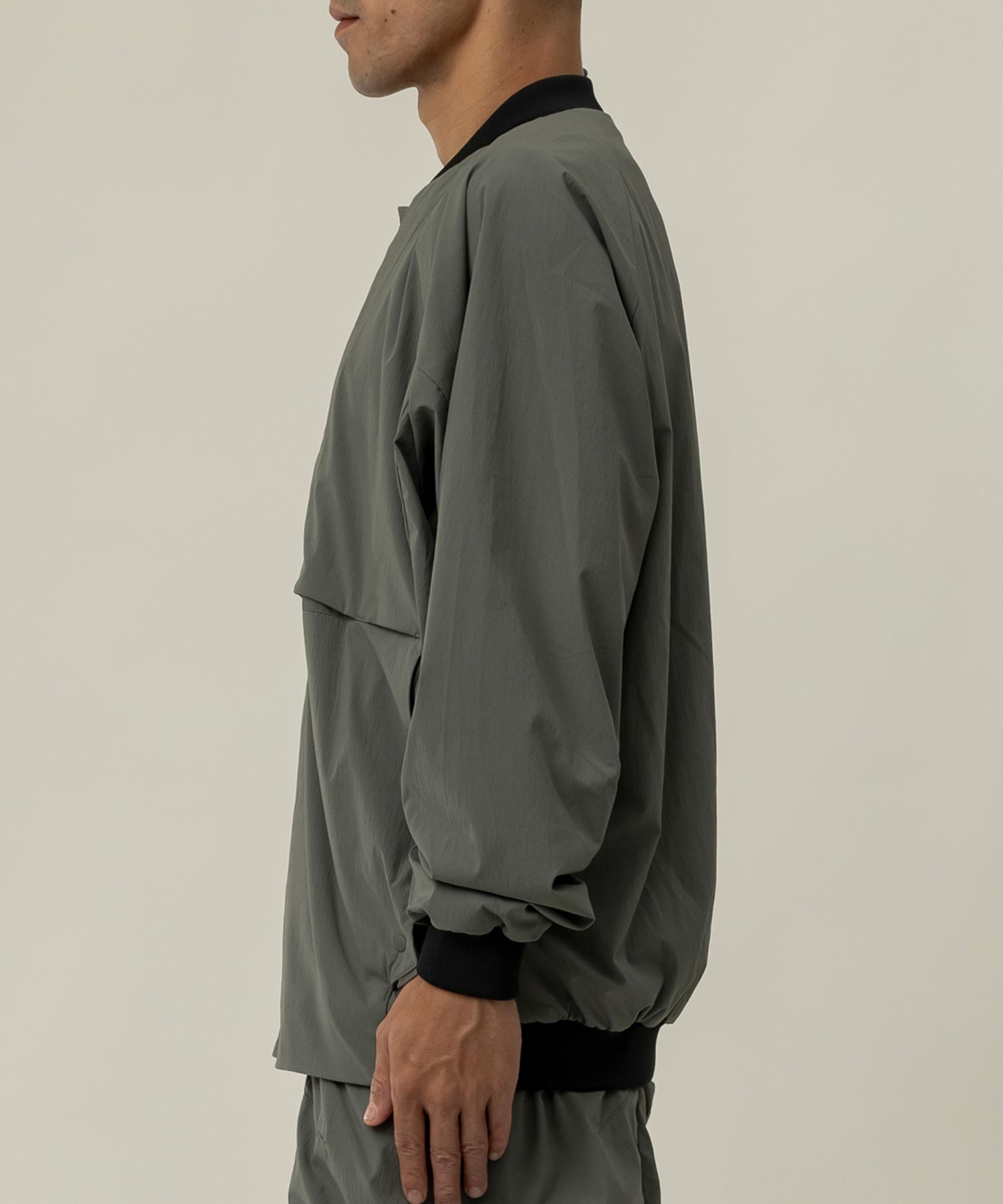 【MENS】Crank Jacket KAR クランクジャケット オーバーサイズ メンズジャケット 大容量ポケット テックウェア / karu-stretch taffeta II / アルクフェニックス