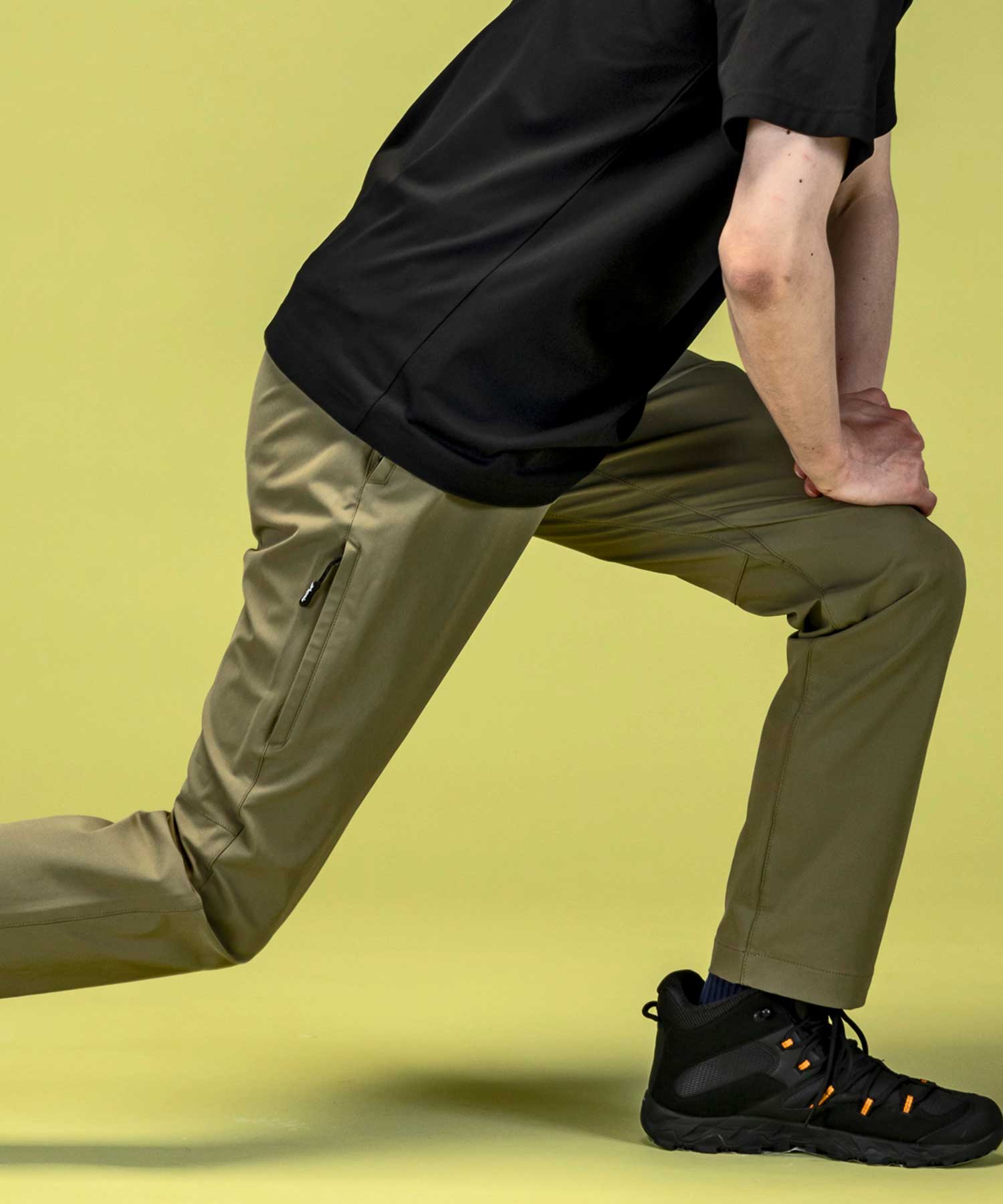 【MENS】メンズAlertPants(アラートパンツ) スリムフィット トレッキングパンツ アウトドア ハイキング 登山 ストレッチ 撥水 美脚/phenix outdoor(フェニックスアウトドア)