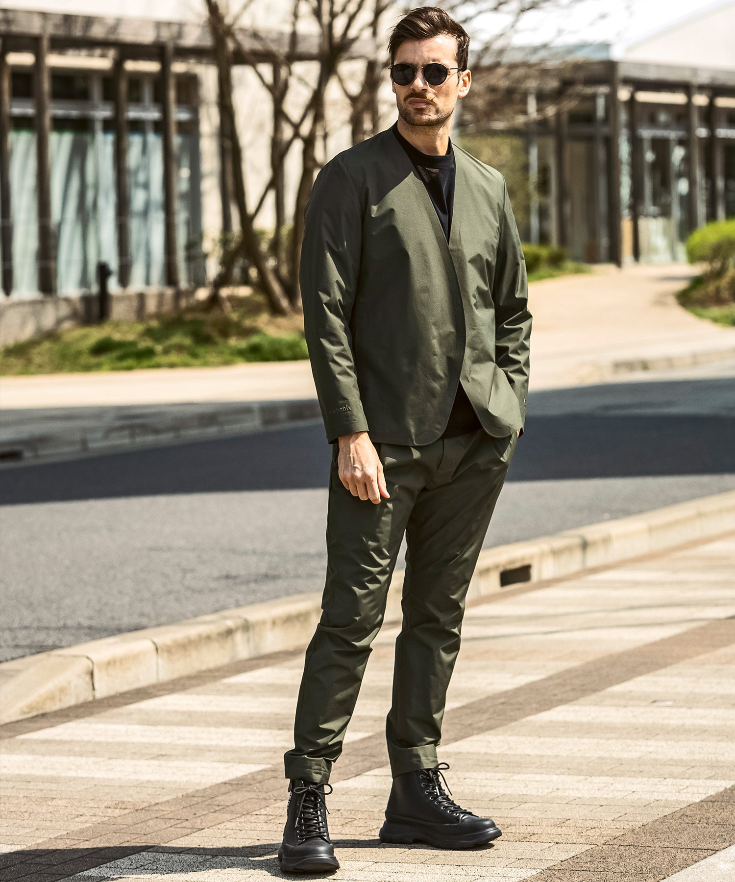 【MENS】GTX SLACKS スラックス / WINDSTOPPER(R) プロダクト by GORE-TEX LABS /ウィンドストッパー/ゴアテックス/1PIU1UGUALE3 RELAX × +phenix(ウノピゥウノウグァーレトレ リラックス)