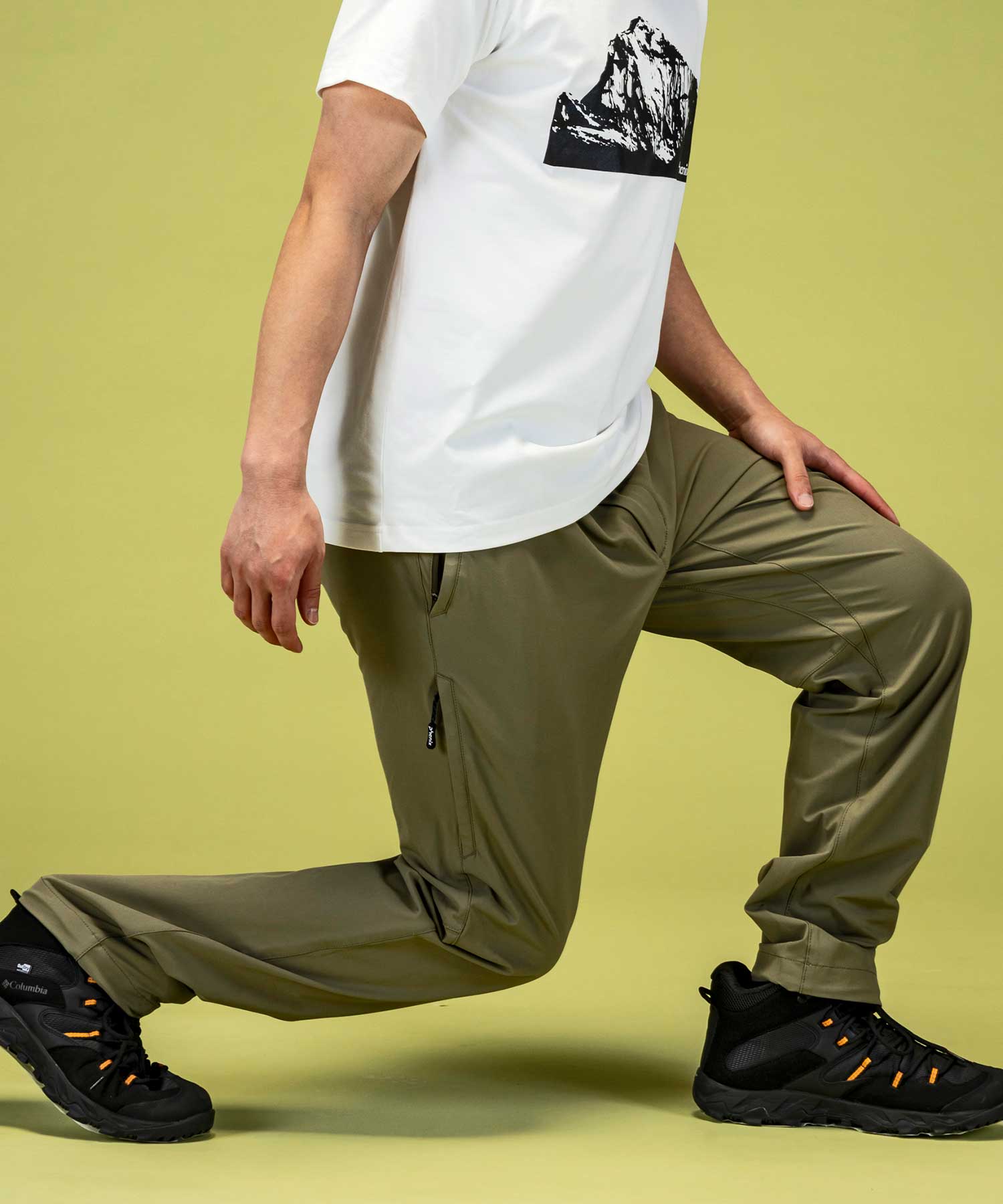 【MENS】メンズAlertPants(アラートパンツ) スタンダードフィット トレッキングパンツ アウトドア ハイキング 登山 ストレッチ 撥水 美脚/phenix outdoor(フェニックスアウトドア)