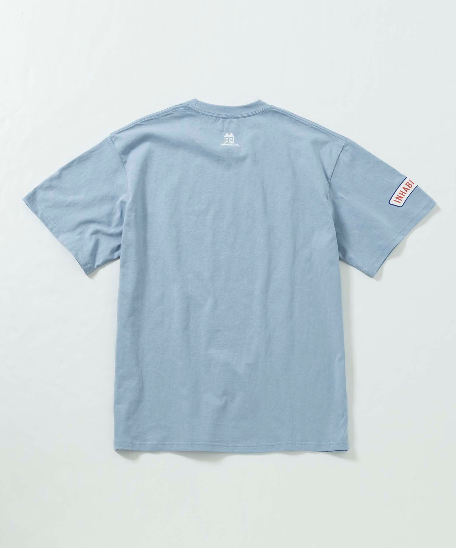【MENS】Dog T-shirts リバイバルプリントTシャツ ドッグプリント カジュアルファッション サーフィン レジャー スケートボード inhabitant(インハビタント)