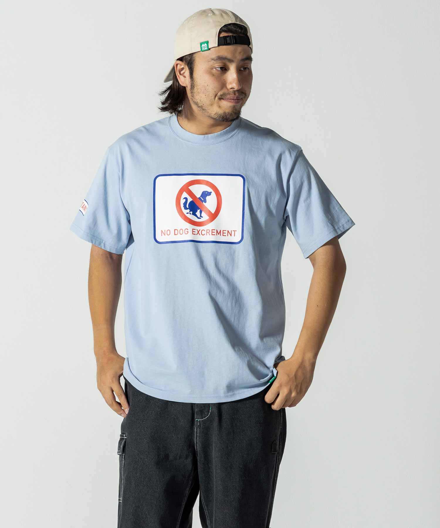 【MENS】Dog T-shirts リバイバルプリントTシャツ ドッグプリント カジュアルファッション サーフィン レジャー スケートボード inhabitant(インハビタント)