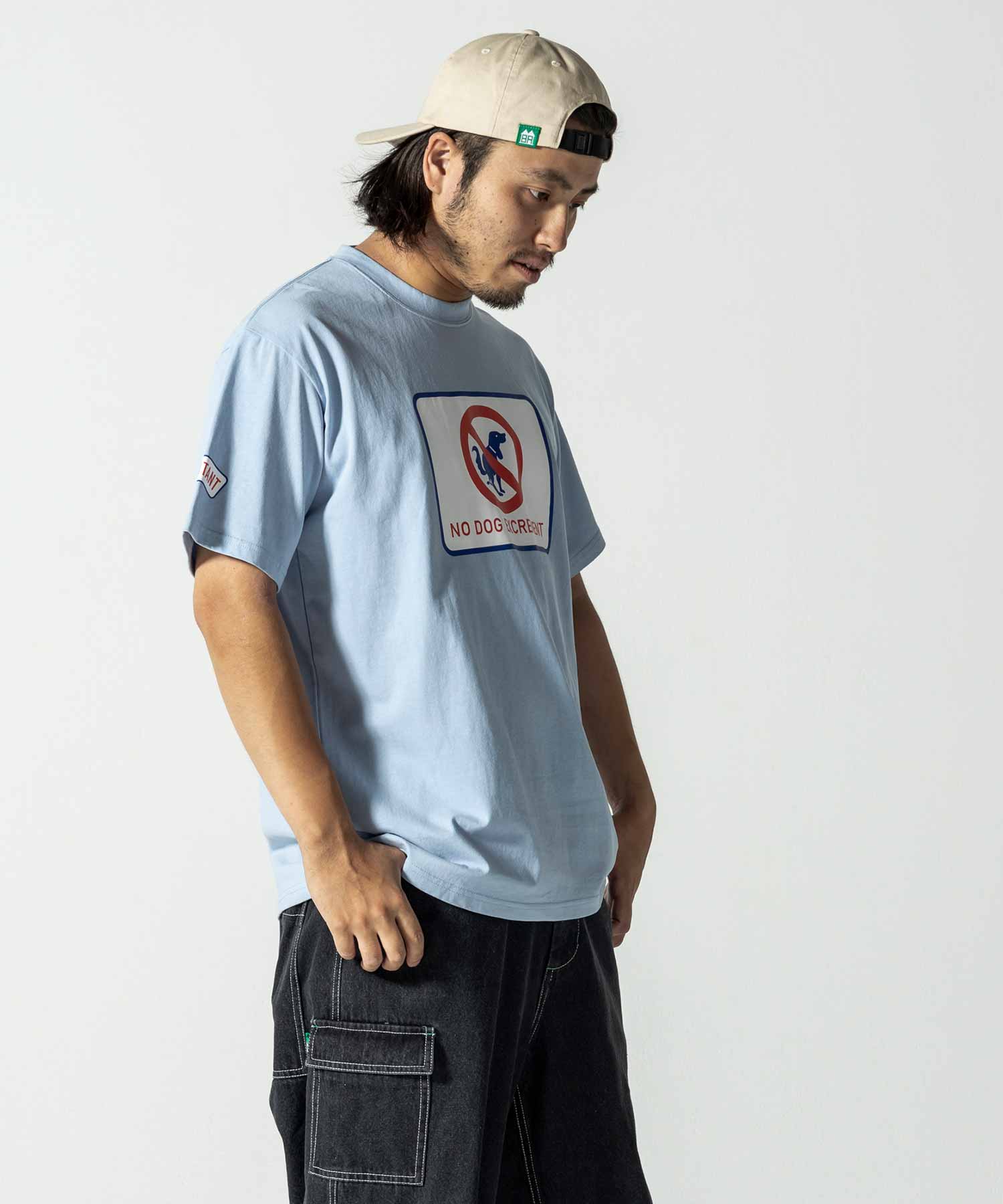【MENS】Dog T-shirts リバイバルプリントTシャツ ドッグプリント カジュアルファッション サーフィン レジャー スケートボード inhabitant(インハビタント)