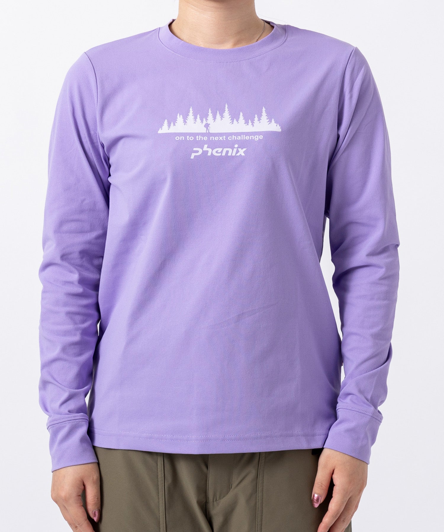 【WOMENS】PHENIX LONG SLEEVE T-SHIRT フェニックスロングスリーブTシャツ /phenix outdoor(フェニックスアウトドア)