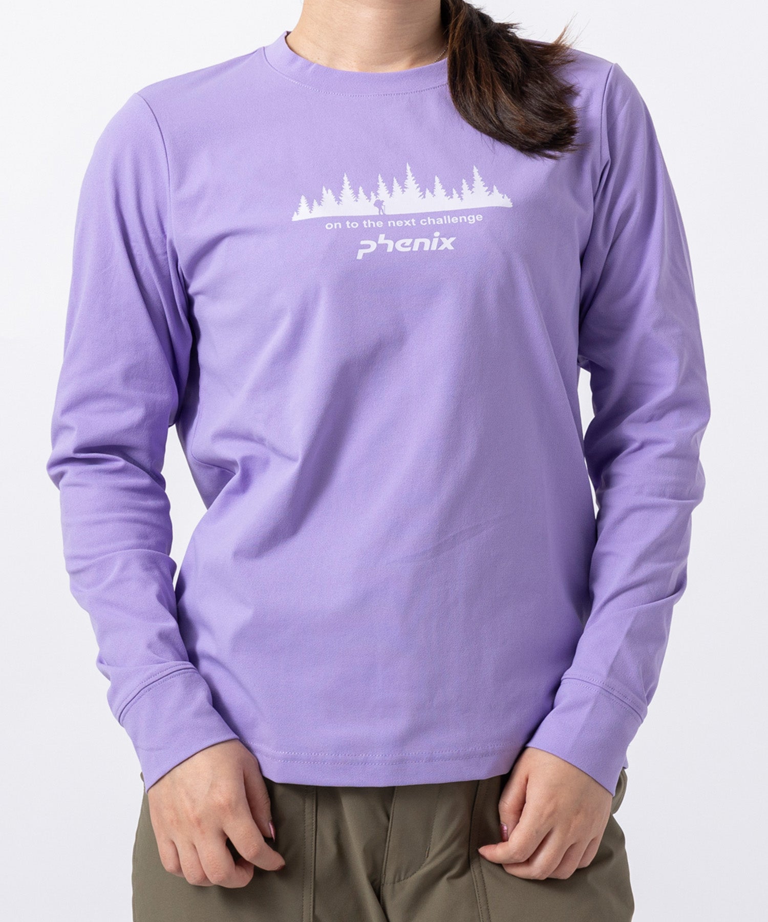 【WOMENS】PHENIX LONG SLEEVE T-SHIRT フェニックスロングスリーブTシャツ /phenix outdoor(フェニックスアウトドア)