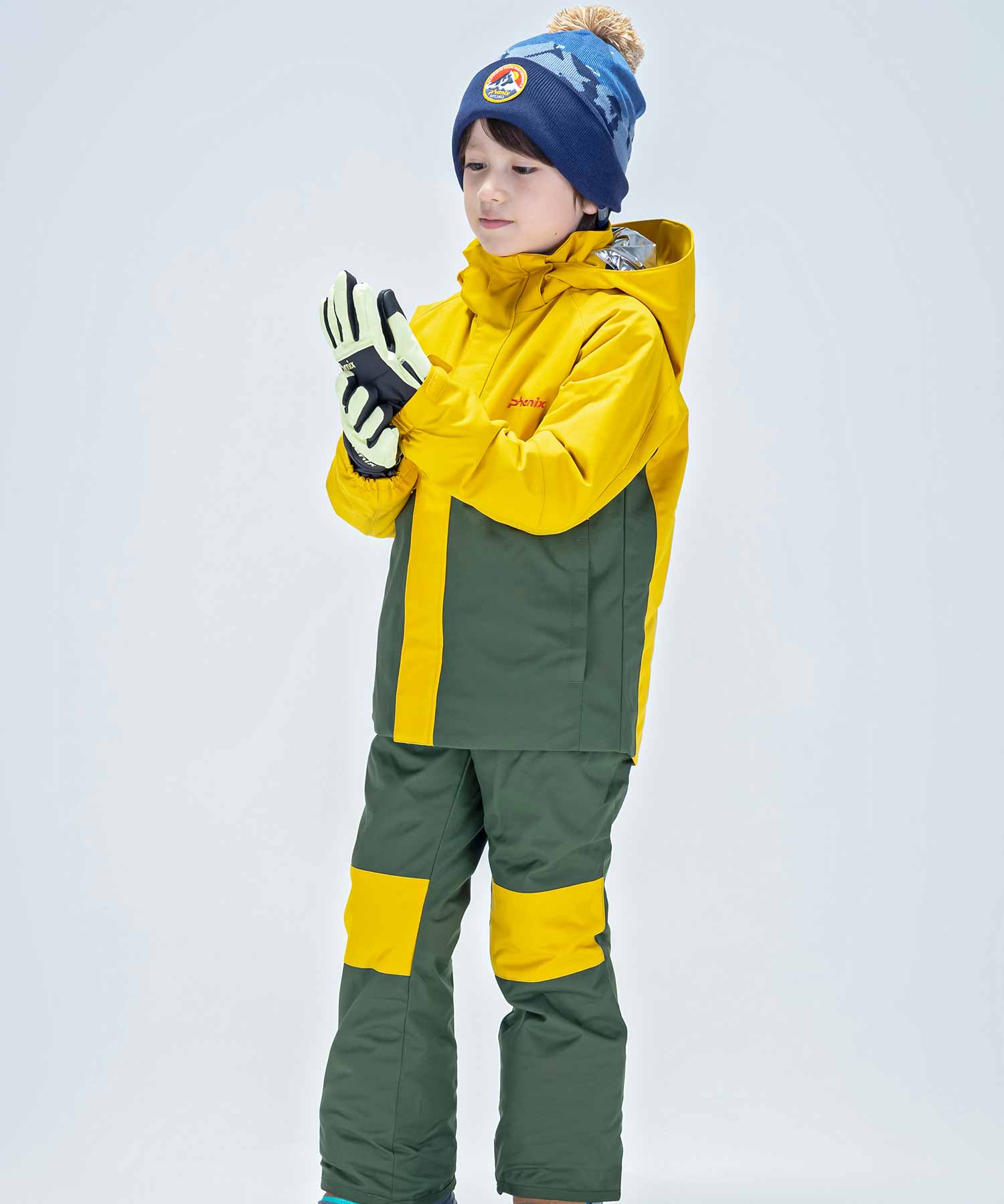 【KIDS/JUNIOR】子供用スキーウェア アウター上下セット ツーピース Horizon Junior Two-piece / Jr / 最大20cmサイズ調整可能 /phenixスキーウェア23AW
