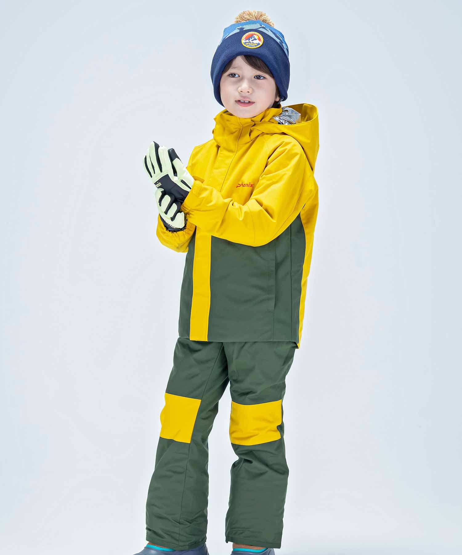 【KIDS/JUNIOR】子供用スキーウェア アウター上下セット ツーピース Horizon Junior Two-piece / Jr / 最大20cmサイズ調整可能 /phenixスキーウェア23AW